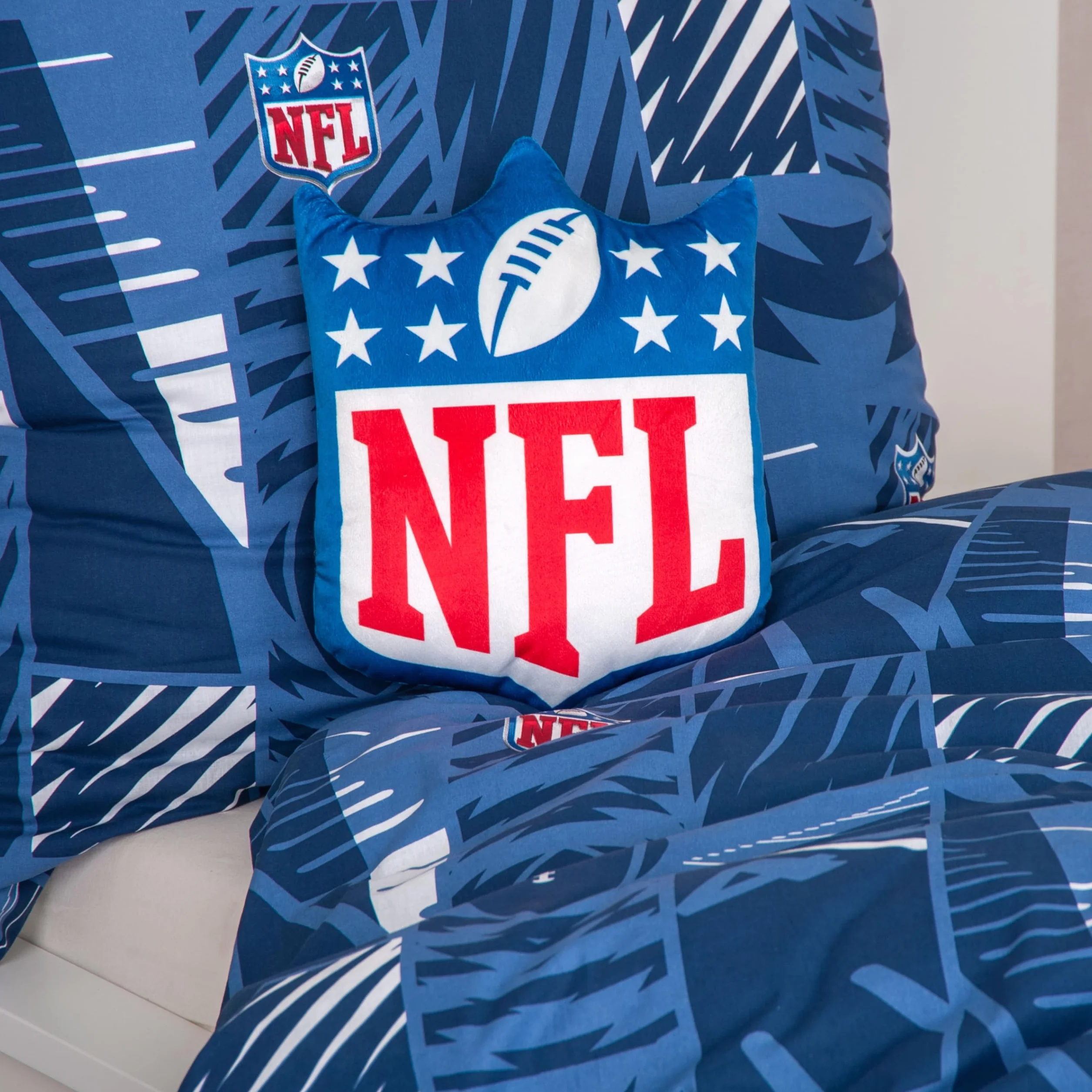 Herding NFL herb poduszka konturowa, ok. 36 x 26 cm, 100% poliester