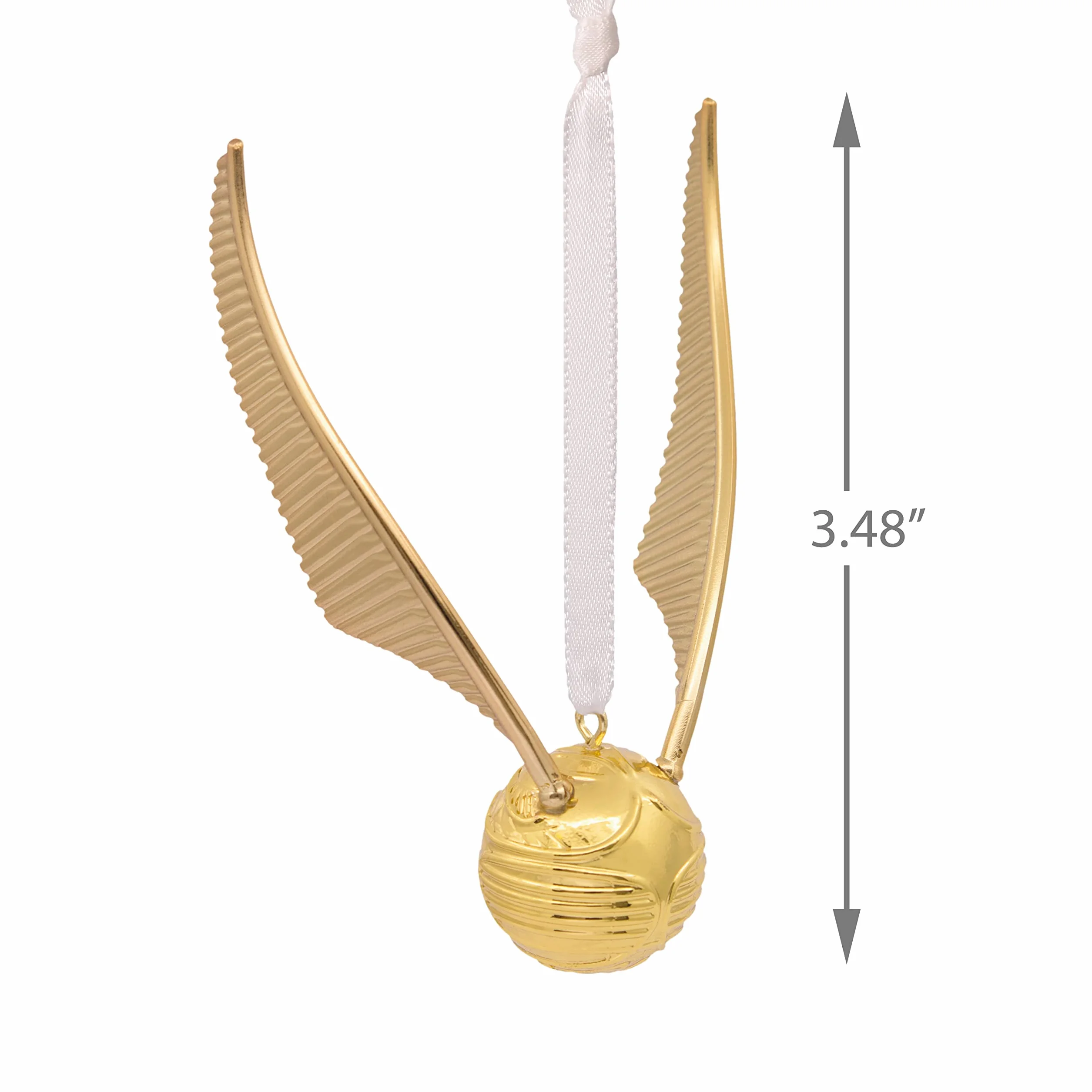 Hallmark Harry Potter Dorado Snitch - Adorno navideño de Metal