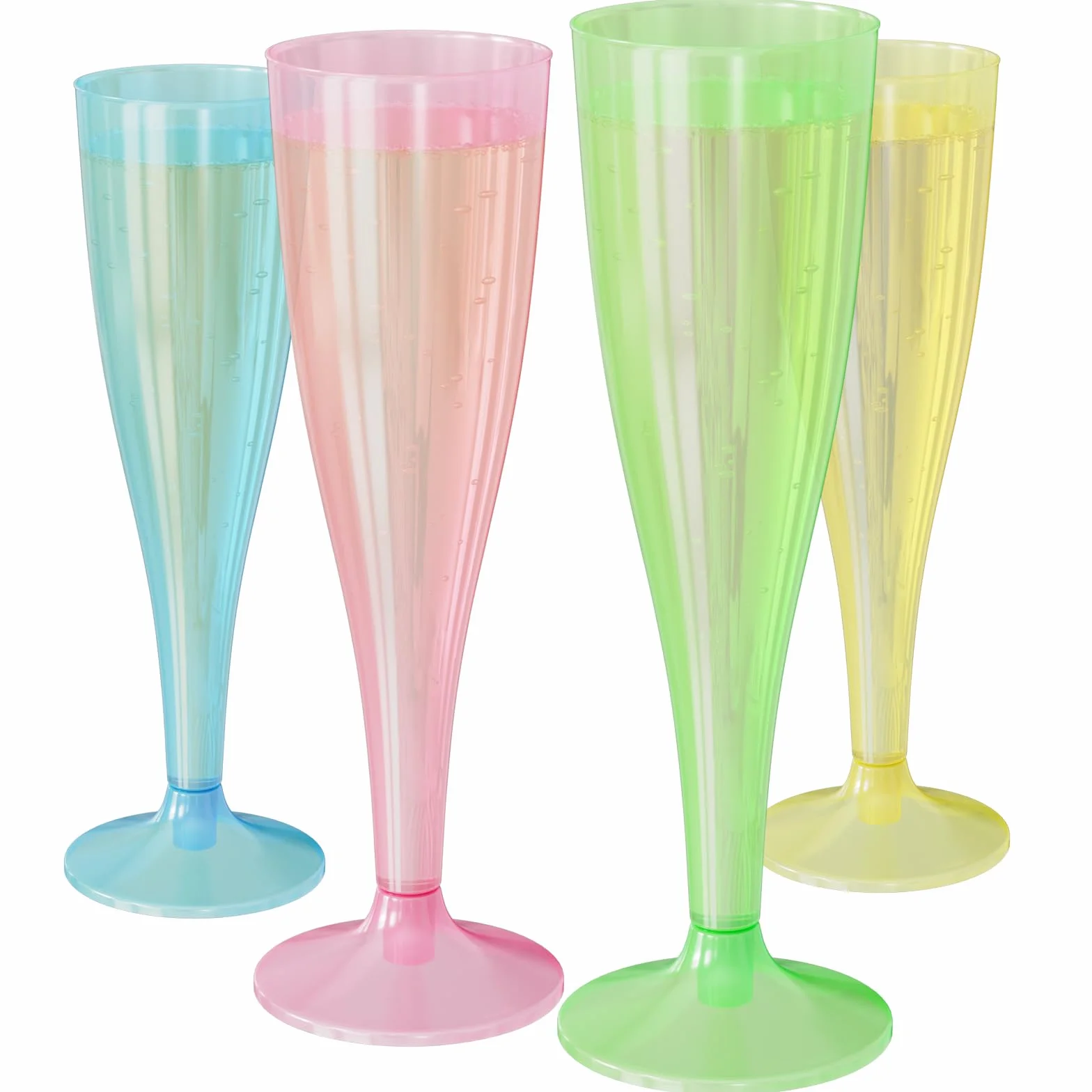 Kieliszki do szampana WELLGRO zestaw 150 ml nietłukące BPA
