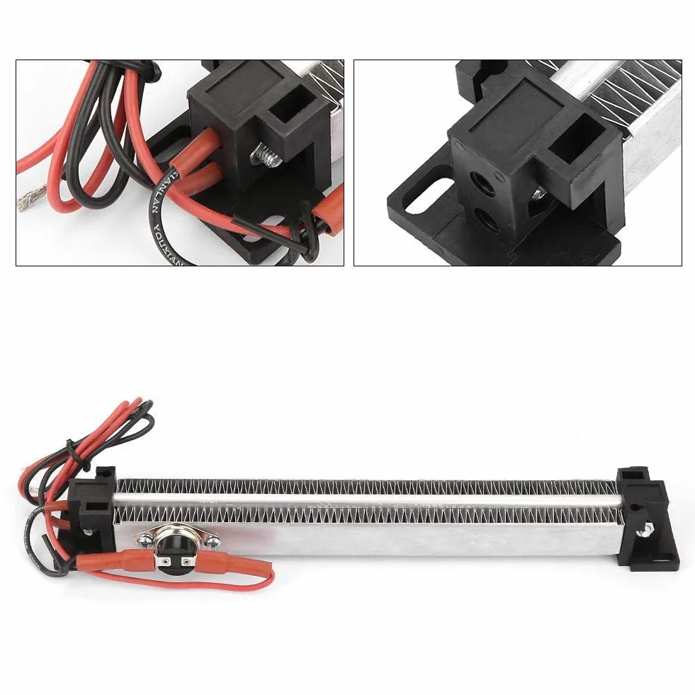 Ceramiczny element grzejny 220V 500W izolowany system ogrzewania powietrza