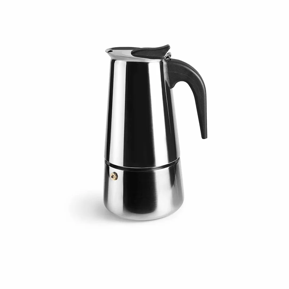 IBILI – Kawiarka Moka na 15 filiżanek, 700 ml, stal nierdzewna, odpowiednia do płyty indukcyjnej