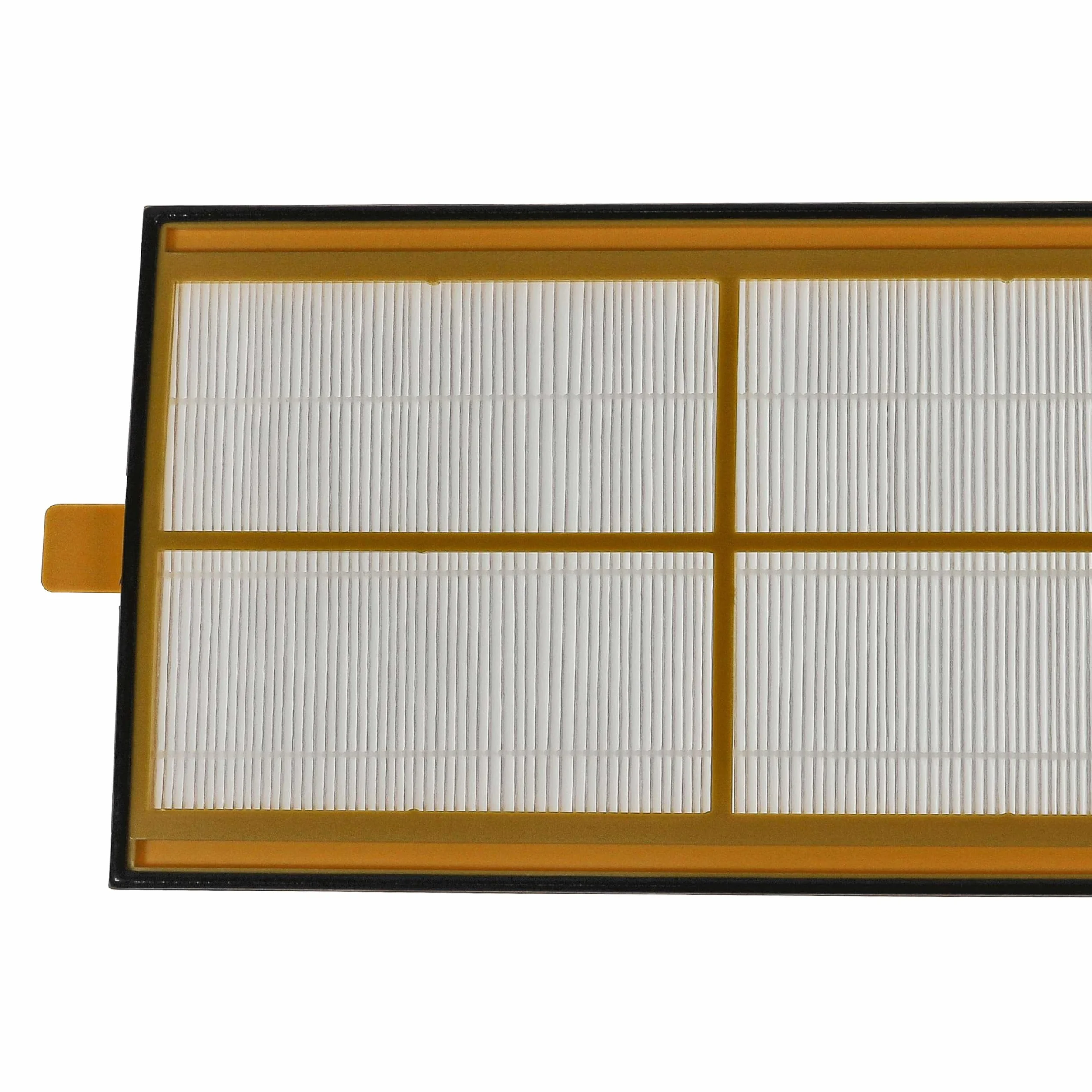 vhbw Zestaw filtrów kompatybilny z urządzeniami wentylacyjnymi Zehnder ComfoAir 350 - filtr powietrza G4 / F7 (zestaw 2-częściowy), 50 x 16 x 1 cm, żółty, zielony, biały