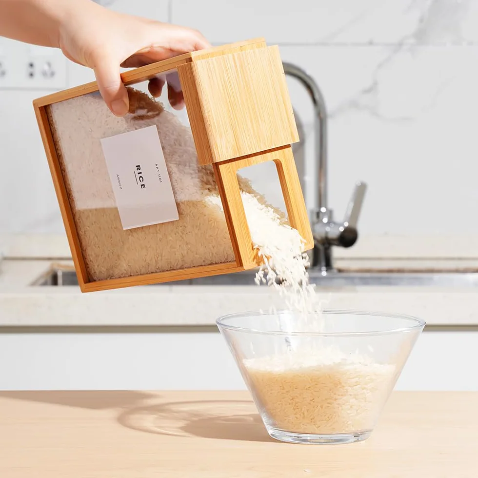 APT 1101 Dozownik i pojemniki na śniadankowe płatki, 2 l, organizer kuchenny