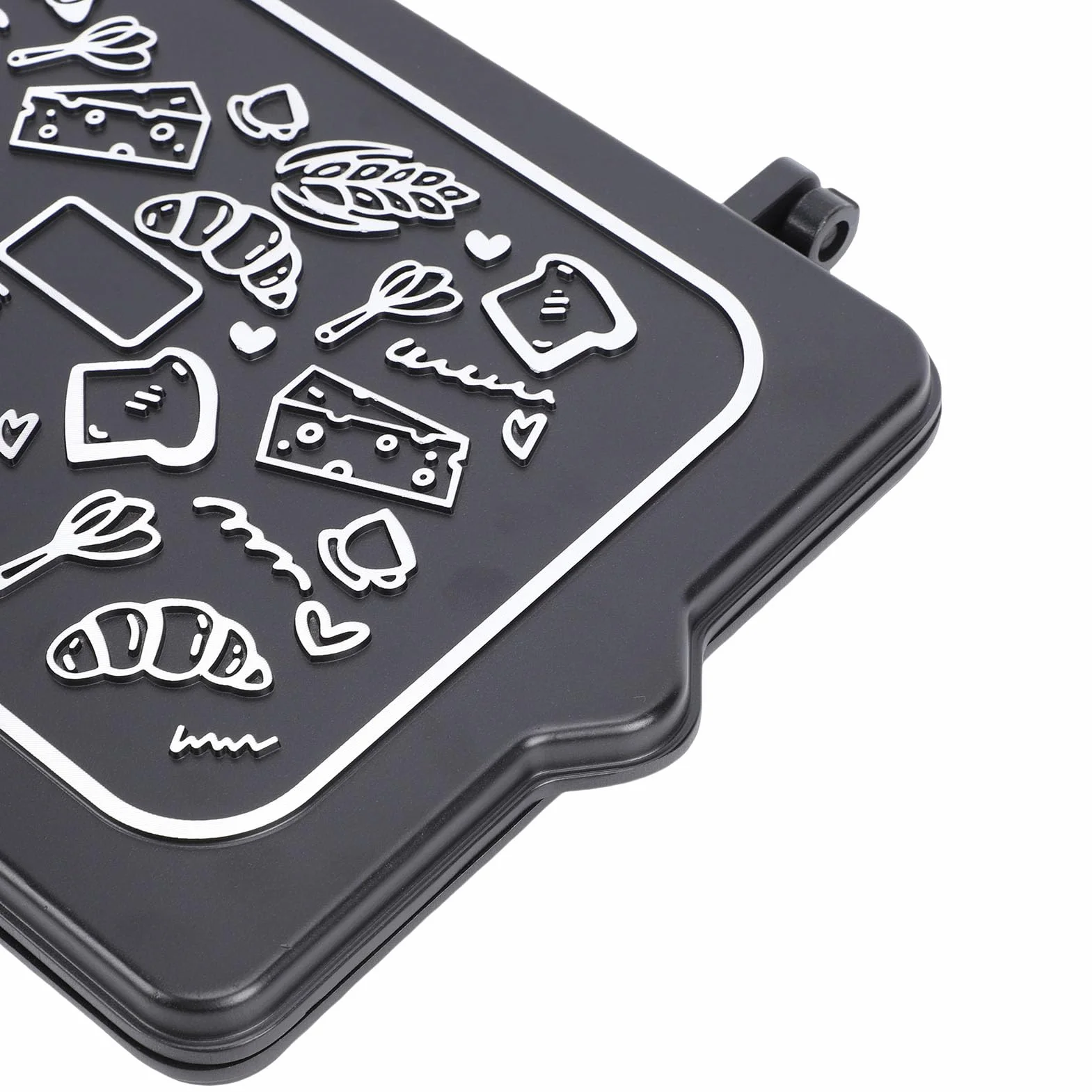 Eujgoov Patelnia Grillowa Nonstick Dwustronna Patelnia do Pieczenia Tostów Stop Aluminium Równomierne Ogrzewanie 34,5 X 48 Cm z żaroodpornym Uchwytem do Płyty Kuchennej Kuchnia Domowa Gotowanie