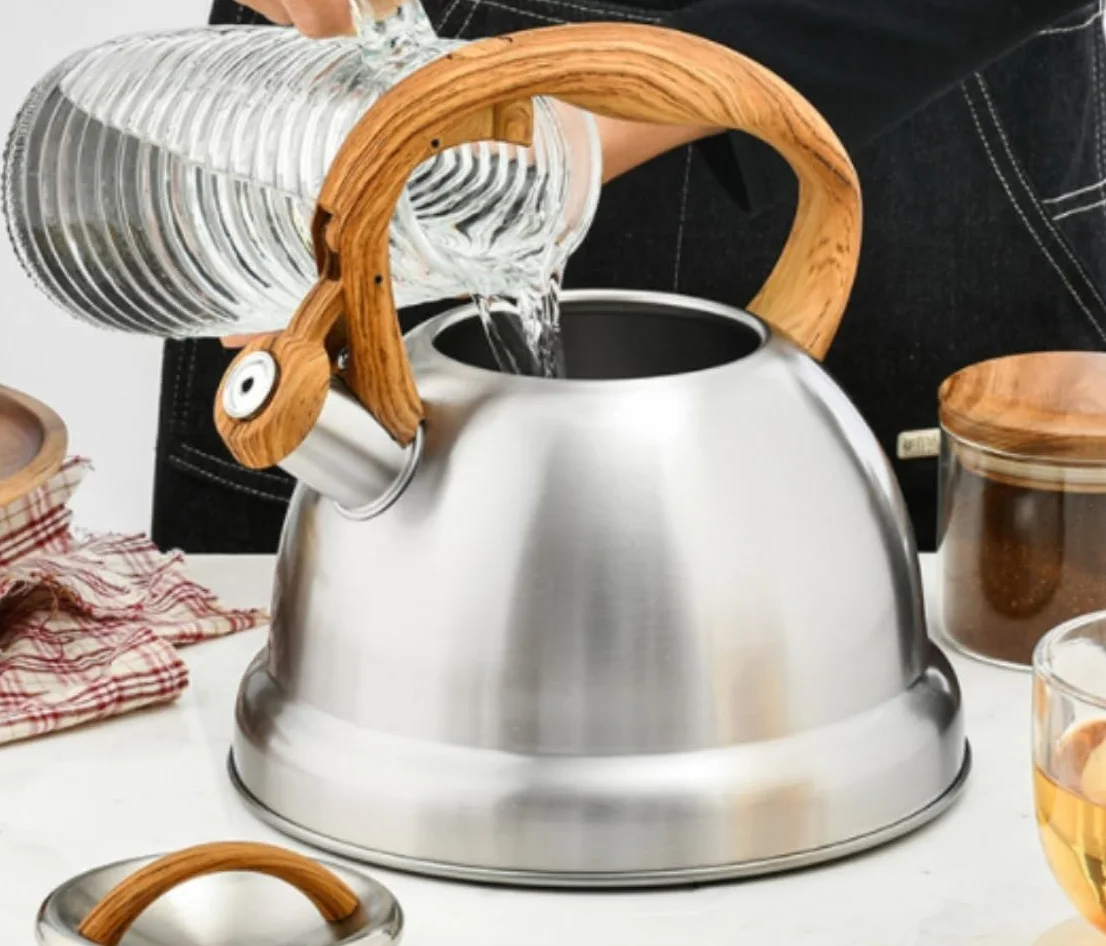 Czajnik z Gwizdkiem Czajnik Do Herbaty Na Płytę Kuchenną Czajnik Do Herbaty Czajniczek Gwiżdżący Czajnik Do Herbaty Z Ergonomicznym Uchwytem Utrzymującym Temperaturę Gwizdanie Czajnik Czajnik Kuchenek