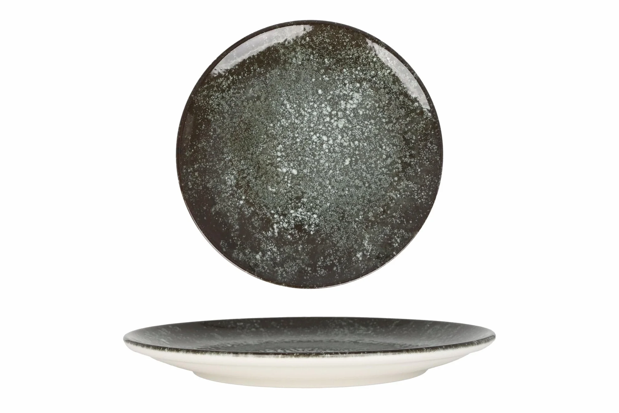 Bonna Talerz obiadowy - Cosmos - Porcelana - 25 cm - zestaw 6 sztuk