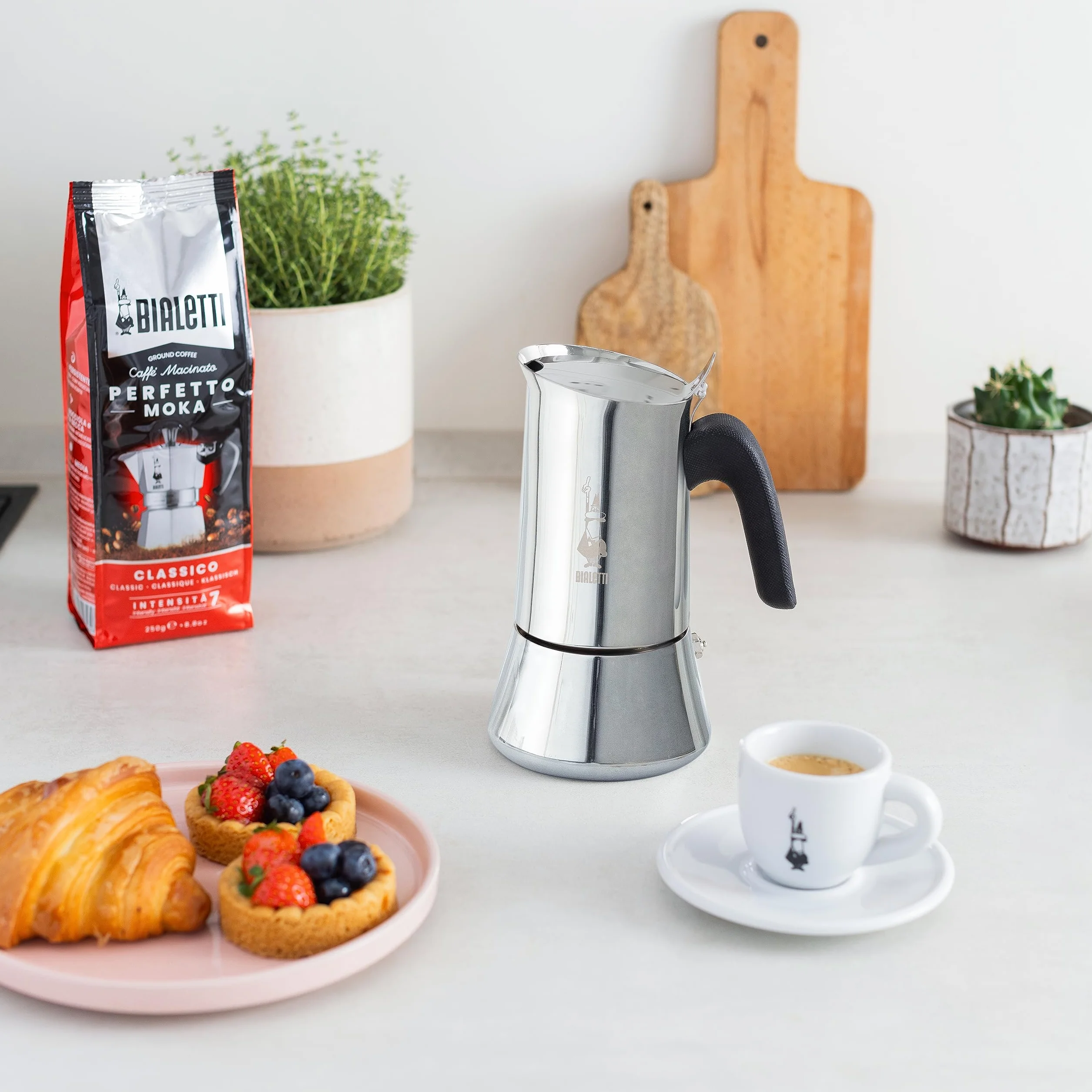 Bialetti New Venus Kawiarka, Srebrny, 230.0W 220.0V