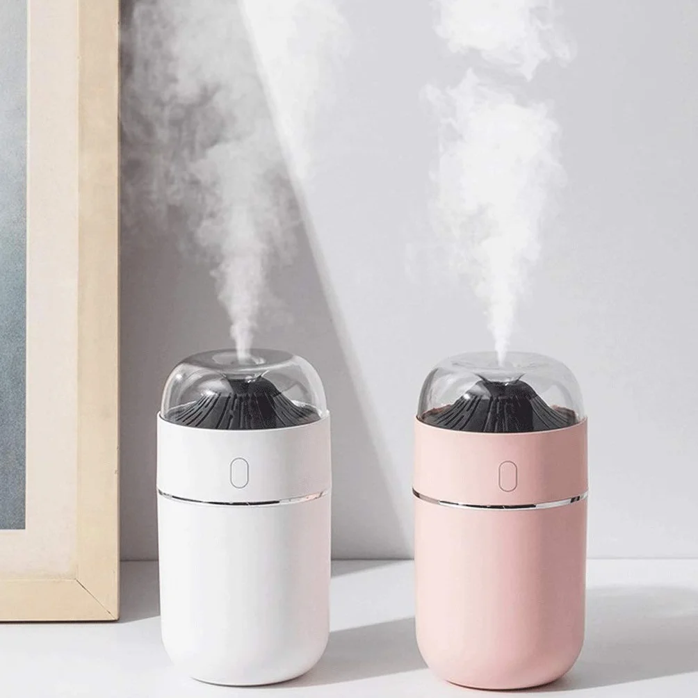 Nawilżacz Przenośny mini nawilżacz USB, 320 ml ultradźwiękowy stacja zimnej mgły osobisty nawilżacz powietrza, spray wody, cichy, automatyczne wyłączanie, regulowany tryb natrysku, odpowiedni do podróży i rodziny nas