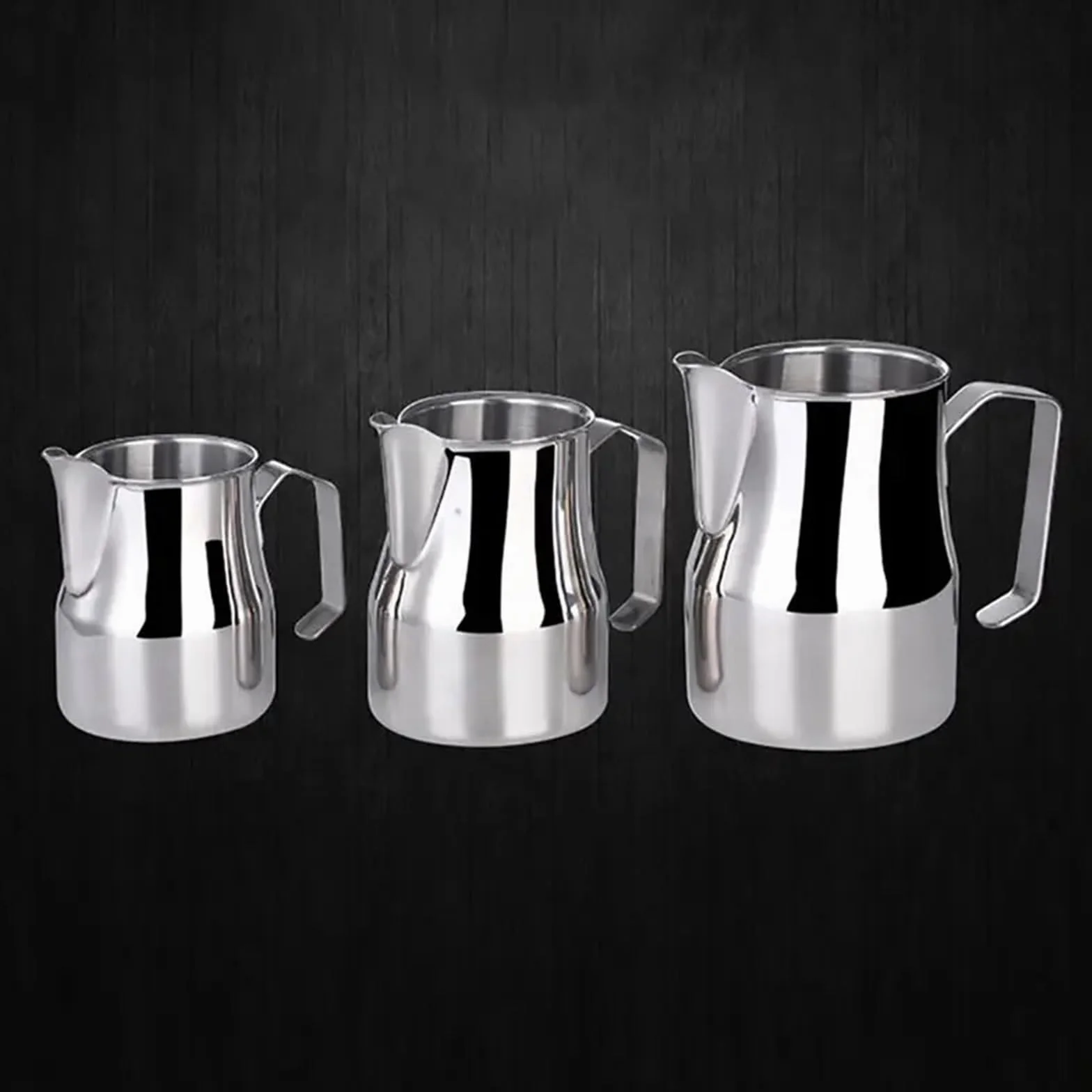 Dzbanek do spieniania mleka ze stali nierdzewnej Profesjonalny dzbanek baristy espresso cappuccino i latte art(340ml)