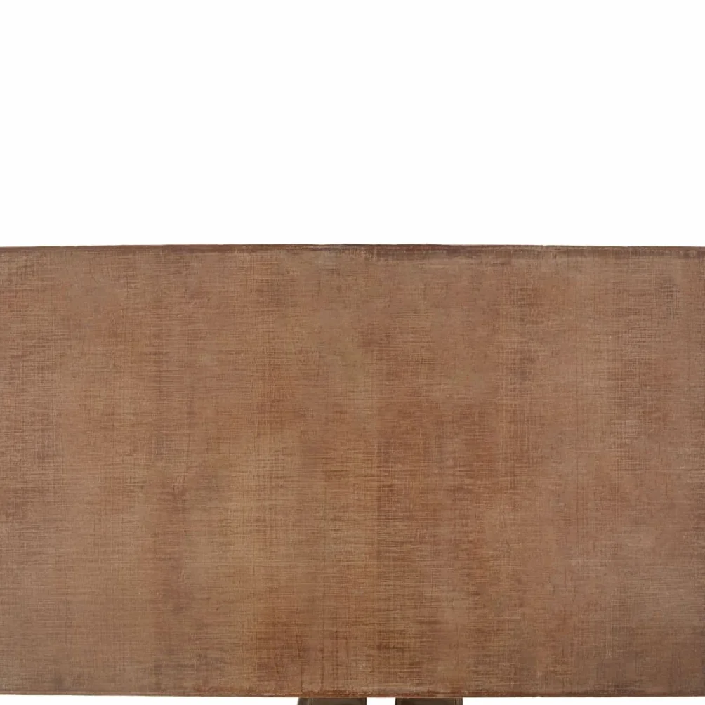Stolik kawowy z litego drewna jodłowego, klasyczny stolik kawowy z litego drewna z drzwiami wiszącymi i kółkami, 91 x 51 x 38 cm, brązowy