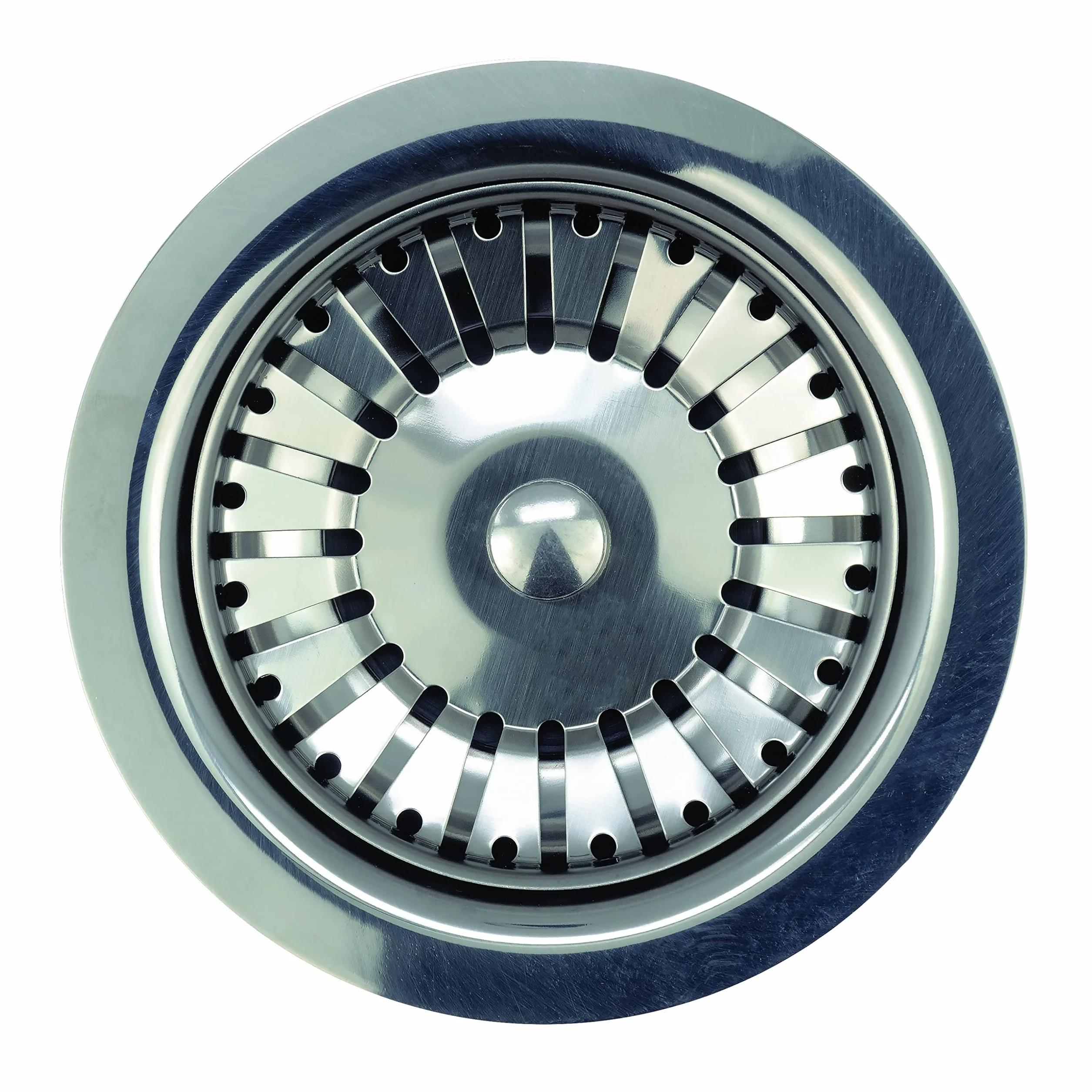 Stalowy kosz sitowy do kuchni 90 mm 6/4" Leach Plug