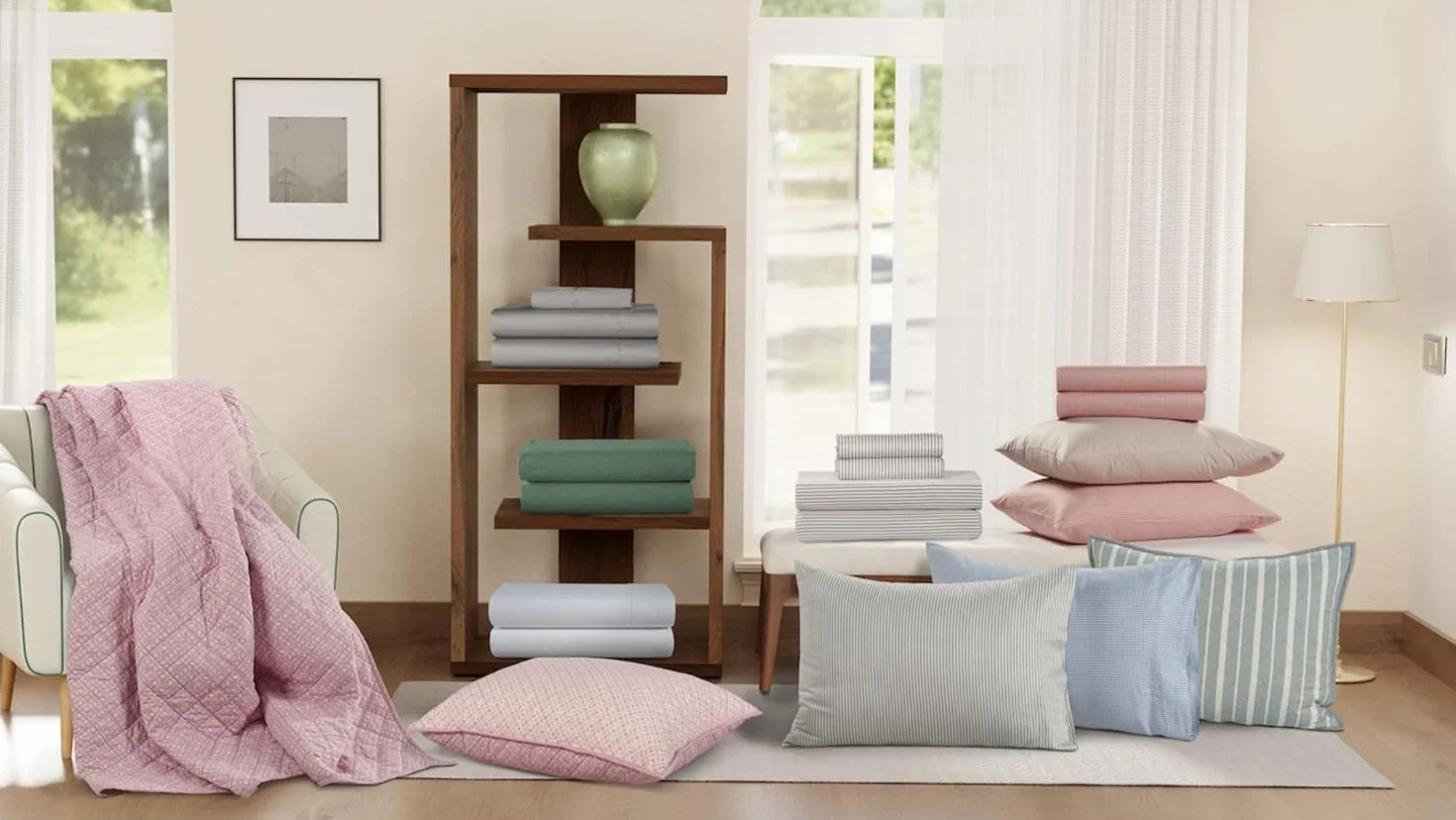 IZOD - Silky Sateen zestaw pościeli bawełnianej, gładkie i maślane uczucie, bawełna z długimi zszywkami, prześcieradła z głębokimi kieszeniami (300 TC, pełne/białe)