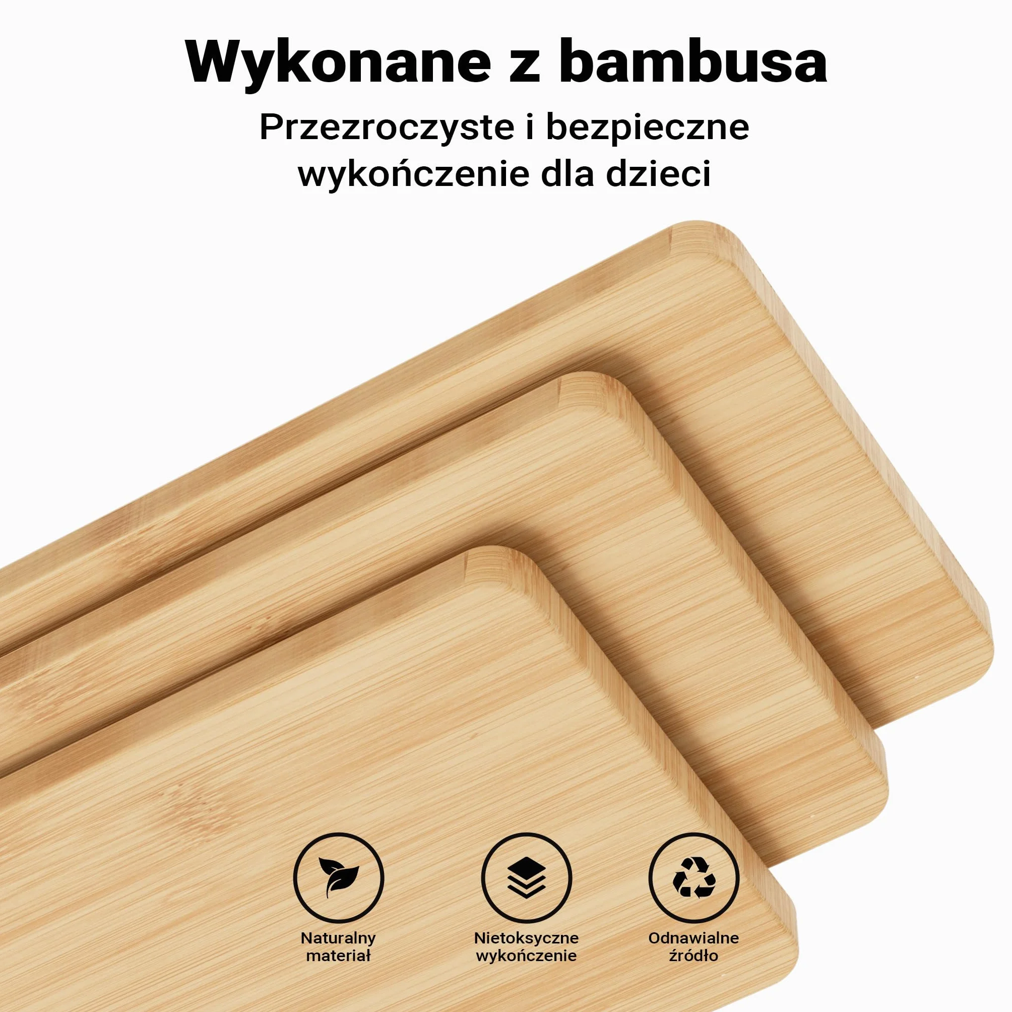 Wiltec Kichten helper składany 43 x 48 x 91 cm cm z bambusa, pomocnik kuchenny dla dzieci z regulacją wysokości, wieża edukacyjna z barierką ochronną