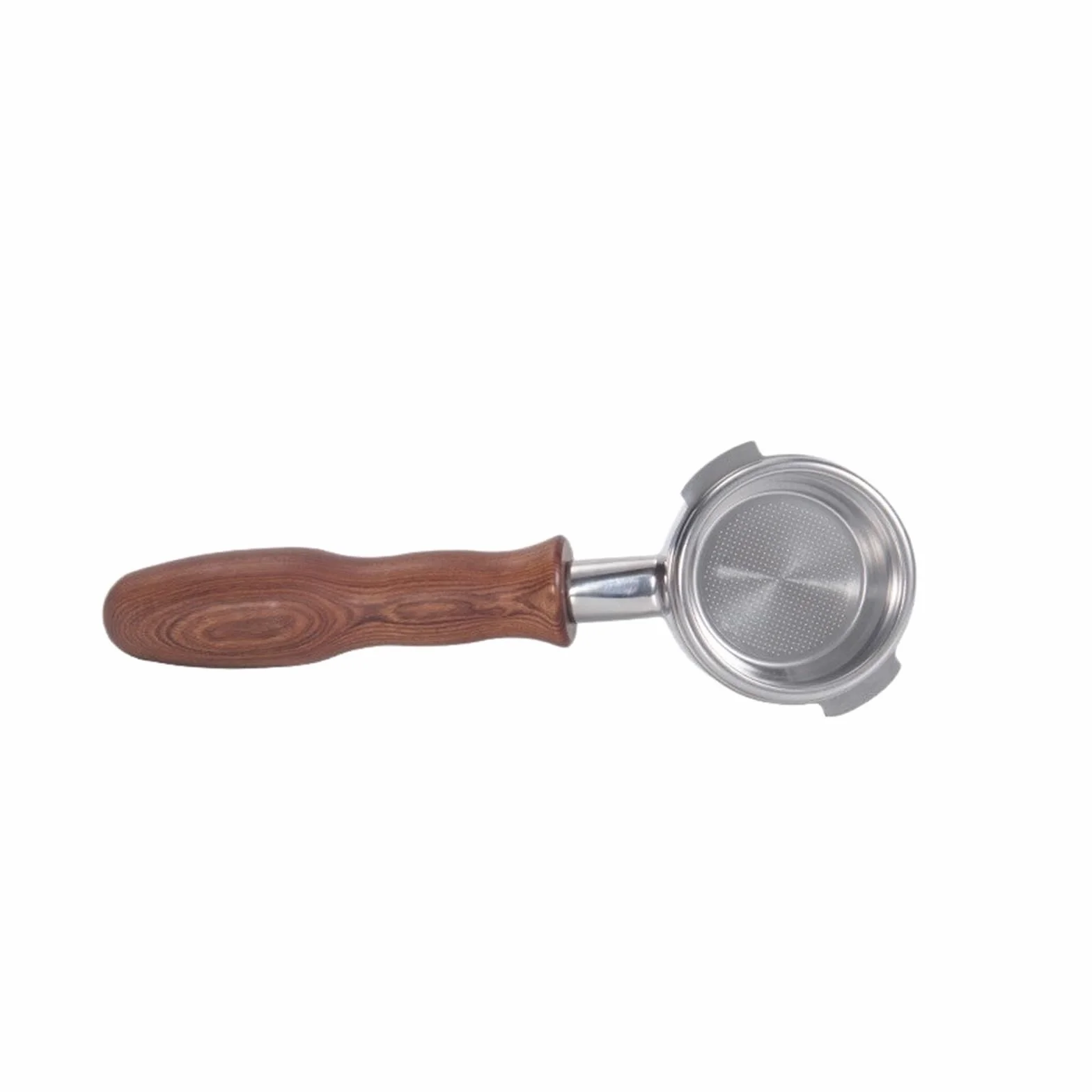 58 mm bezdenny portafilter do ekspresu do espresso - narzędzie do kawy ze stali nierdzewnej z dwoma wylewkami ABS dla baristy Precision i Perfect Crema - niezbędne akcesoria do kawy