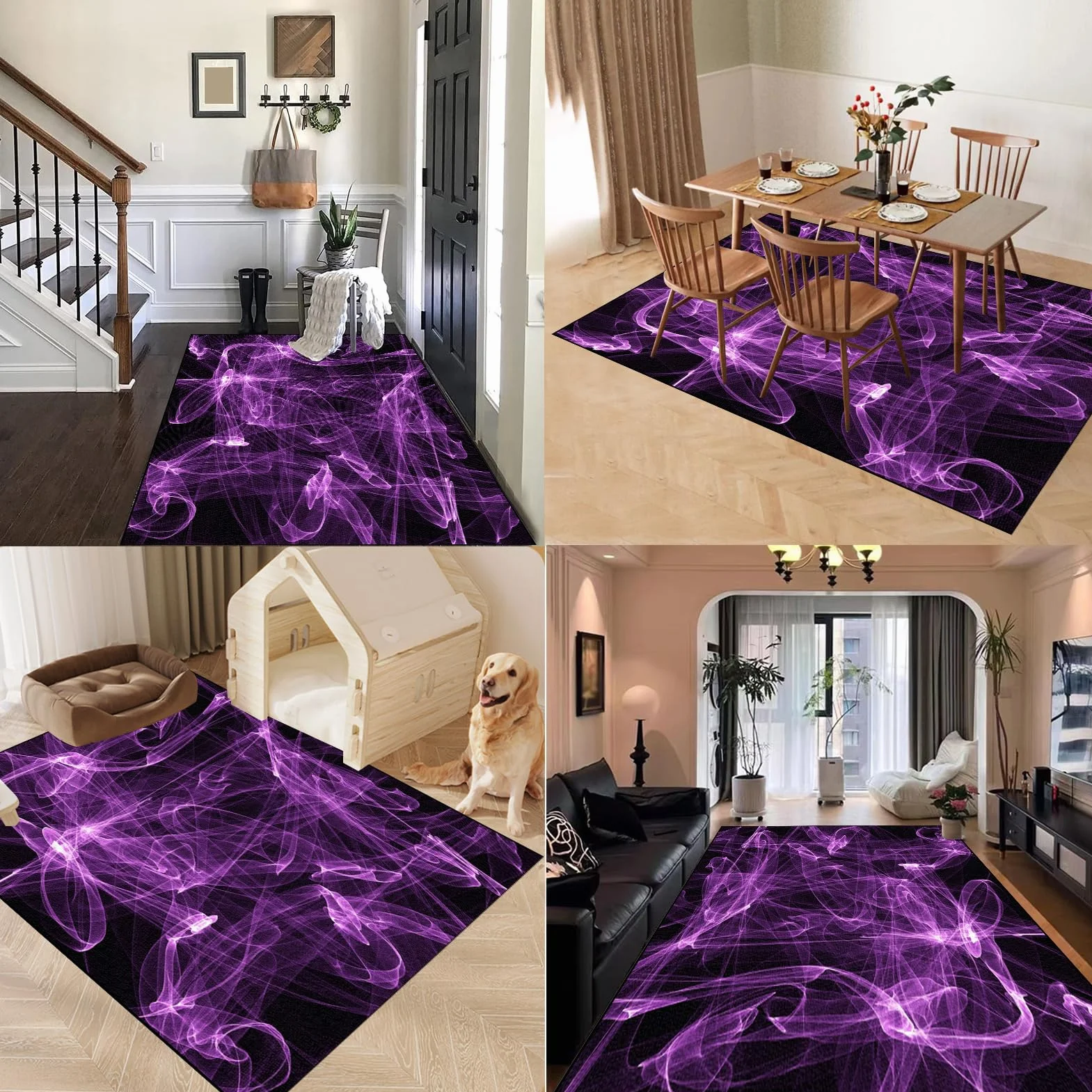 Gaming Dywan Krzesło 150 x 180 cm Mata na krzesło komputerowe, mata na krzesło biurowe, dywan do gier, podłoga, mata na krzesło inwalidzkie, mata wielofunkcyjna mata ochronna