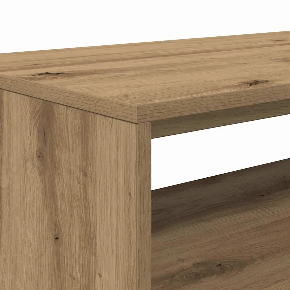 vidaXL Szafka RTV Artisan Oak 60x40x40 cm Drewno klejone, szafka pod TV, konsola pod TV, ława pod TV, szafka pod TV, szafka pod sprzęt multimedialny