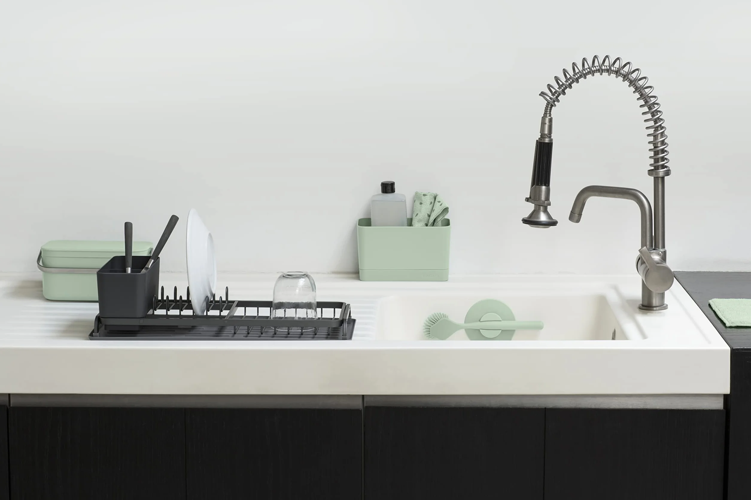 Brabantia Sinkside Podkładki Czyszczące z Mikrofibry Zestaw 3 - Jade Green