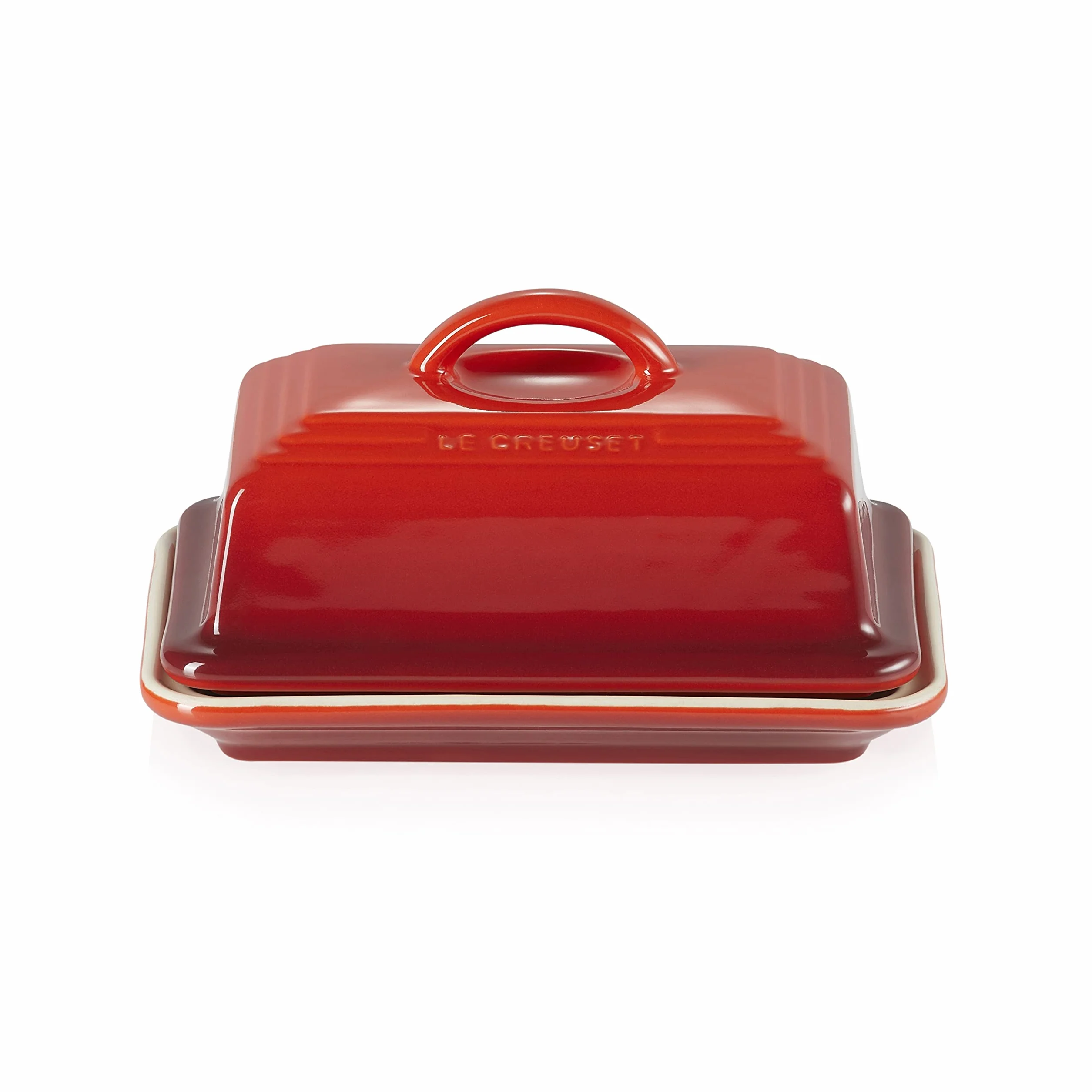 Le Creuset Masło do kamionek, 900 g, 17 x 12,5 x 9 cm, Cerise