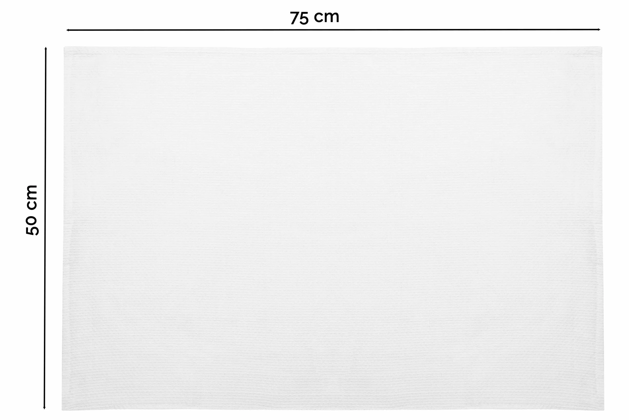 ZOLLNER Zestaw 5 ścierek do naczyń – bawełna o wymiarach 50 x 75 cm – miękkie i trwałe ręczniki kuchenne – nadają się do prania w temperaturze do 95°C – w kolorze białym – jakość gastronomiczna