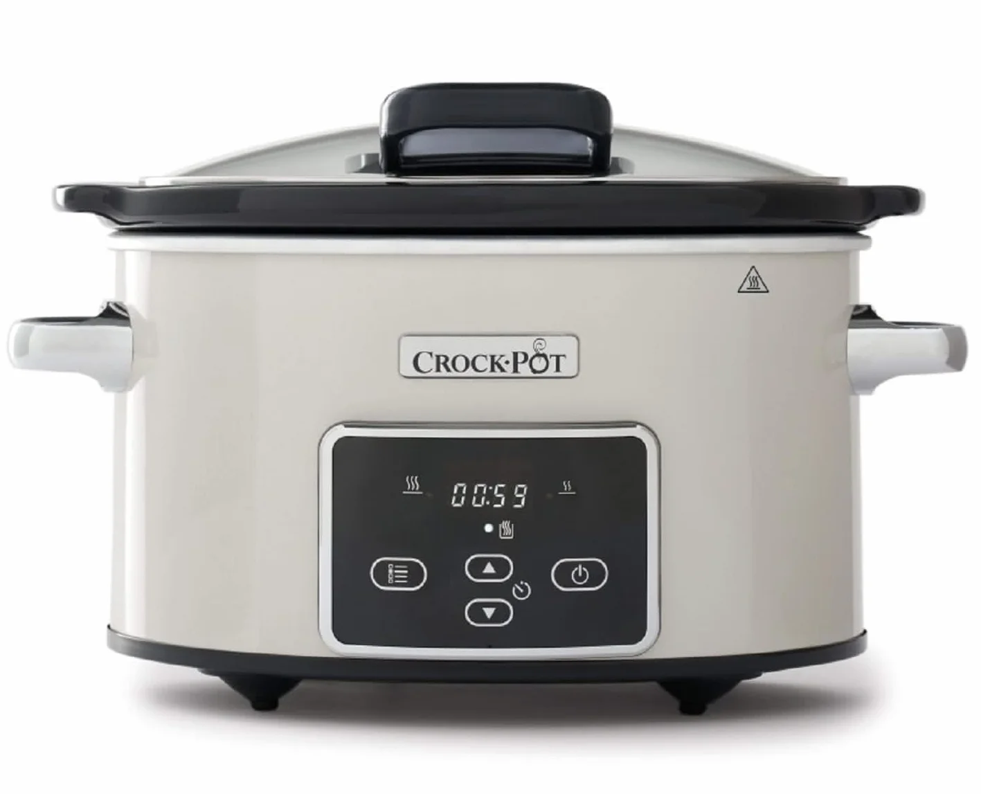 Crock-Pot Wolnowar, Mushroom/Cromado, 3,5 L