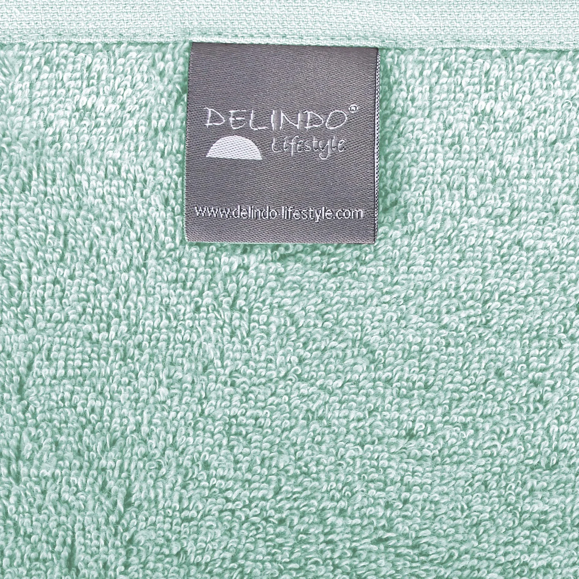 Delindo Lifestyle® Seria ręczników Colares Mint, ręcznik do sauny XXL 80 x 200 cm dla kobiet