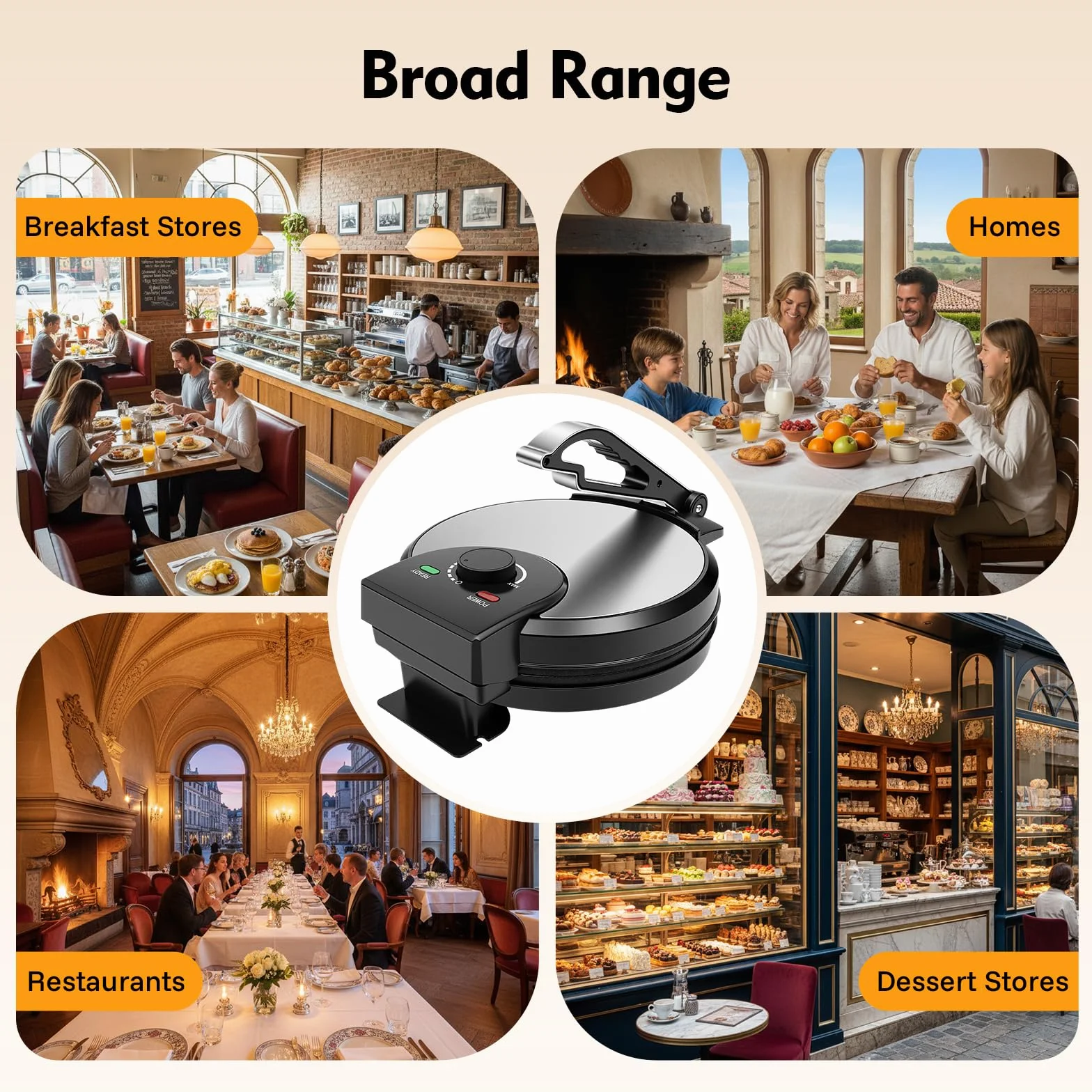 Roti Maker elektryczna prasa do ciastek chapati tortilla, dwustronne ogrzewanie, stal nierdzewna, do smakołyków, tortilli, chleba pita 1200 W