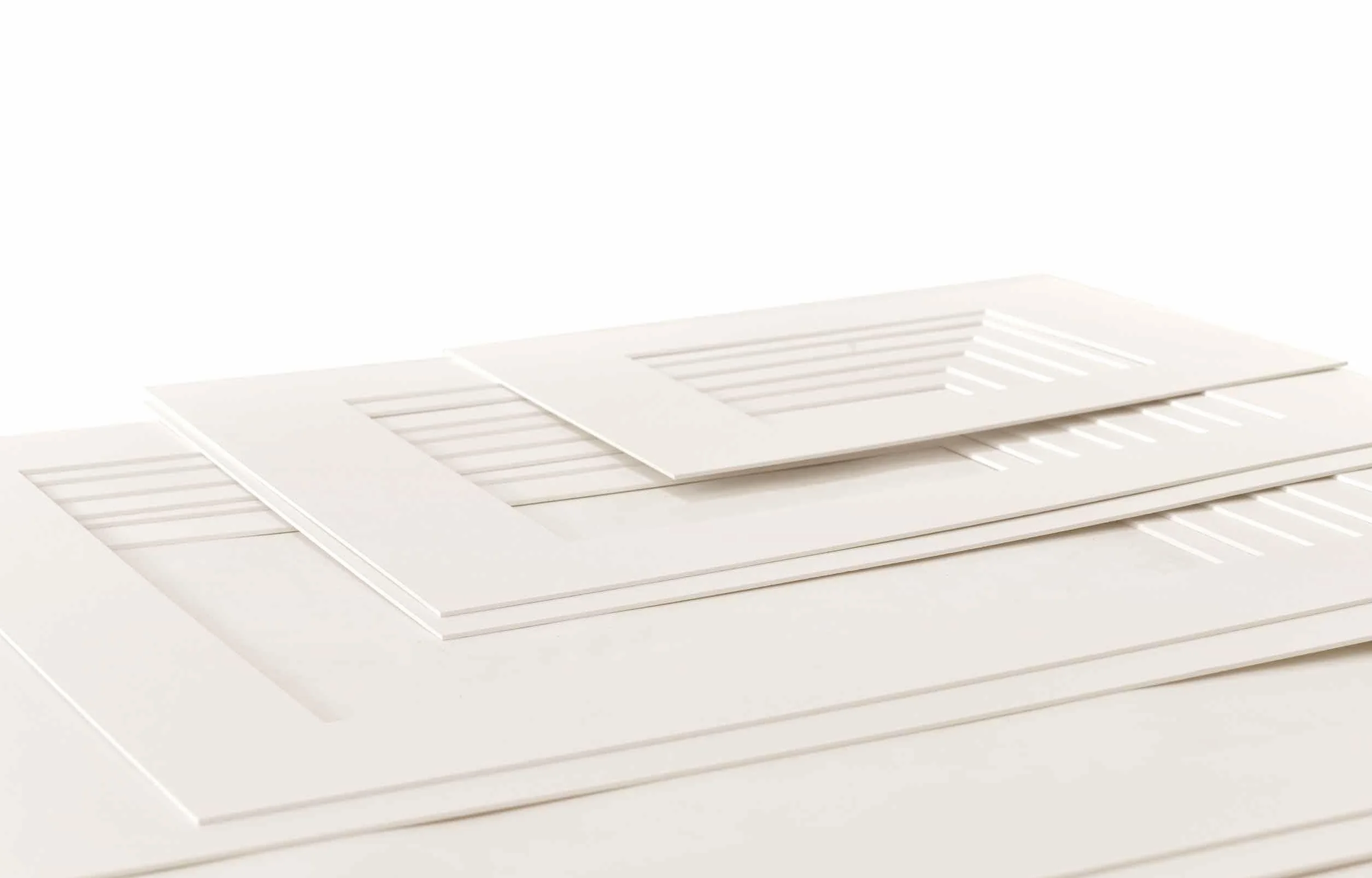 DEHA Design Uchwyt 13x18 cm do zdjęć w rozmiarze 9x13 cm, kość słoniowa, zestaw 5 sztuk