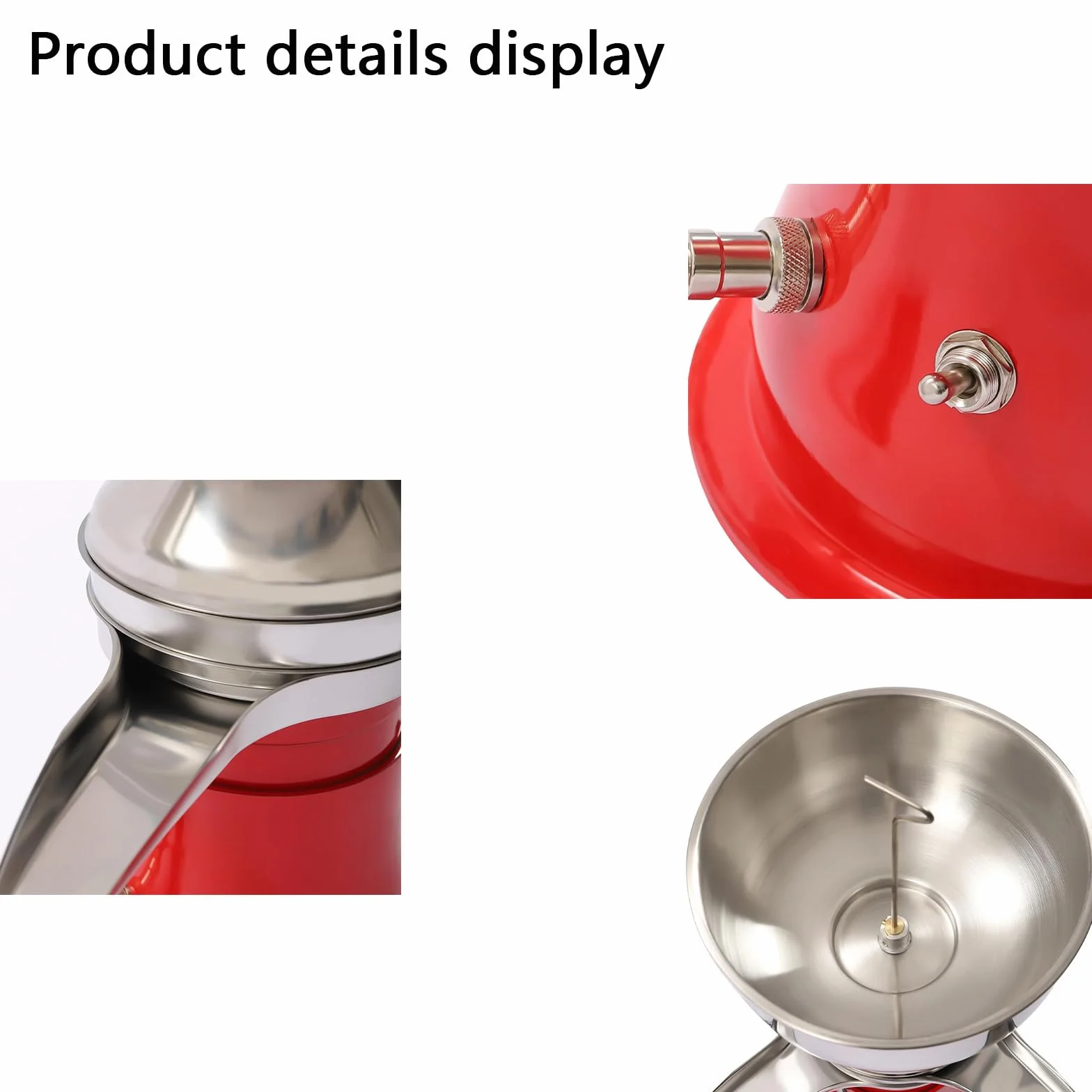 Wirówka do Mleka 5L Elektryczna, Separator Śmietany Stal Nierdzewna 50L/H, 11000 RPM,do Produkcji Masła i Sera, Milk Skimmer High Efficiency