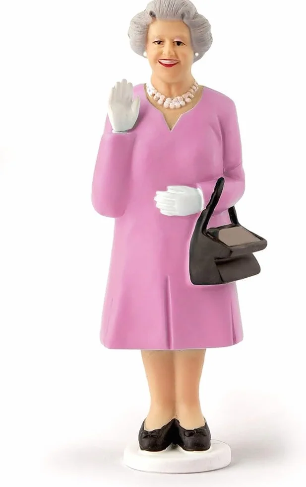 Kikkerland Figurka Królowa (Queen), zasilany energią słoneczną kolor sortowany (1 artykuł)