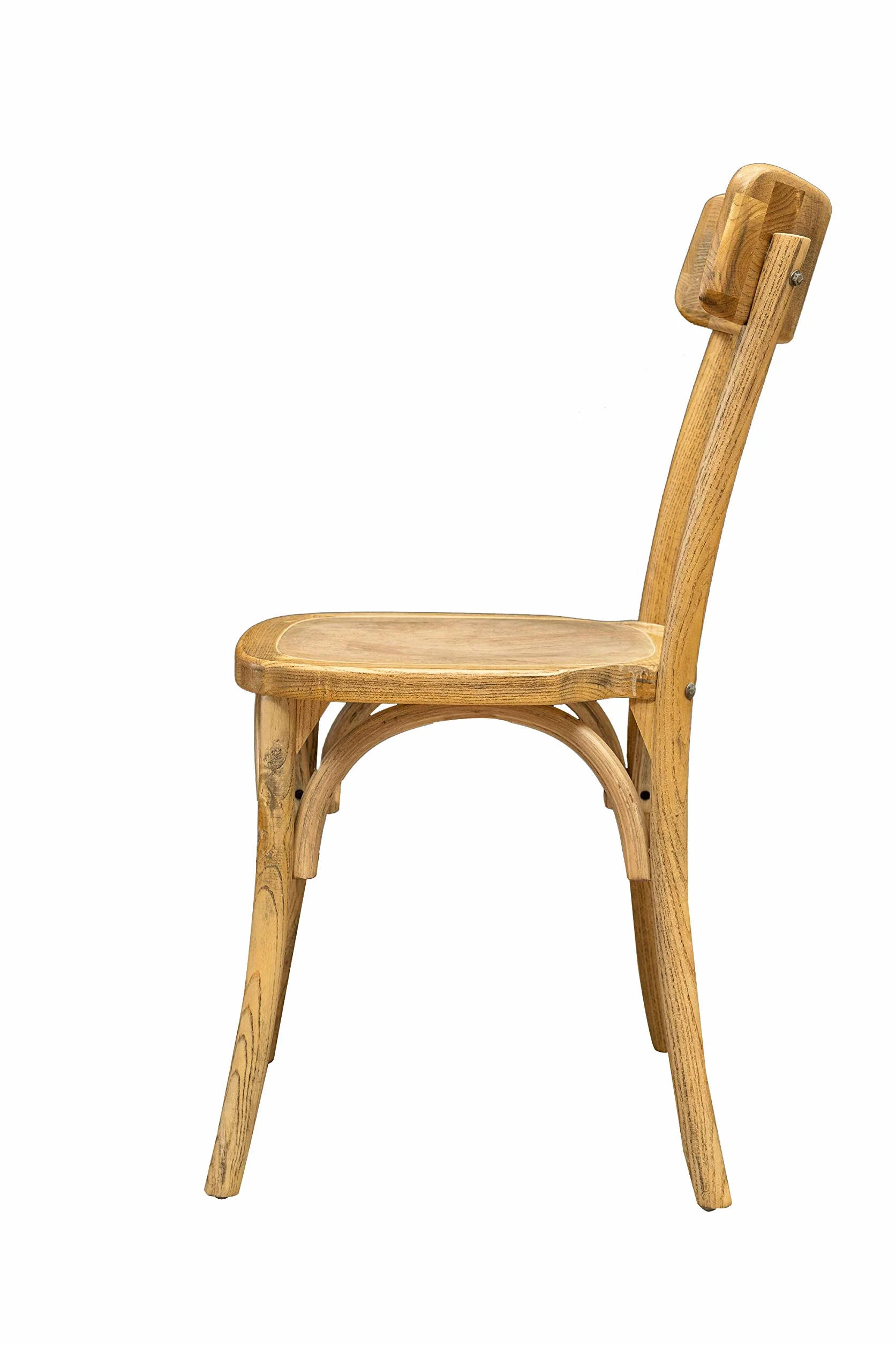 Biscottini Krzesło drewniane L48xPR55xH88 - Krzesła do jadalni - Krzesło do toaletki - meble do salonu - do kuchni drewnianej - krzesło do sypialni - krzesło do jadalni - krzesła do salonu