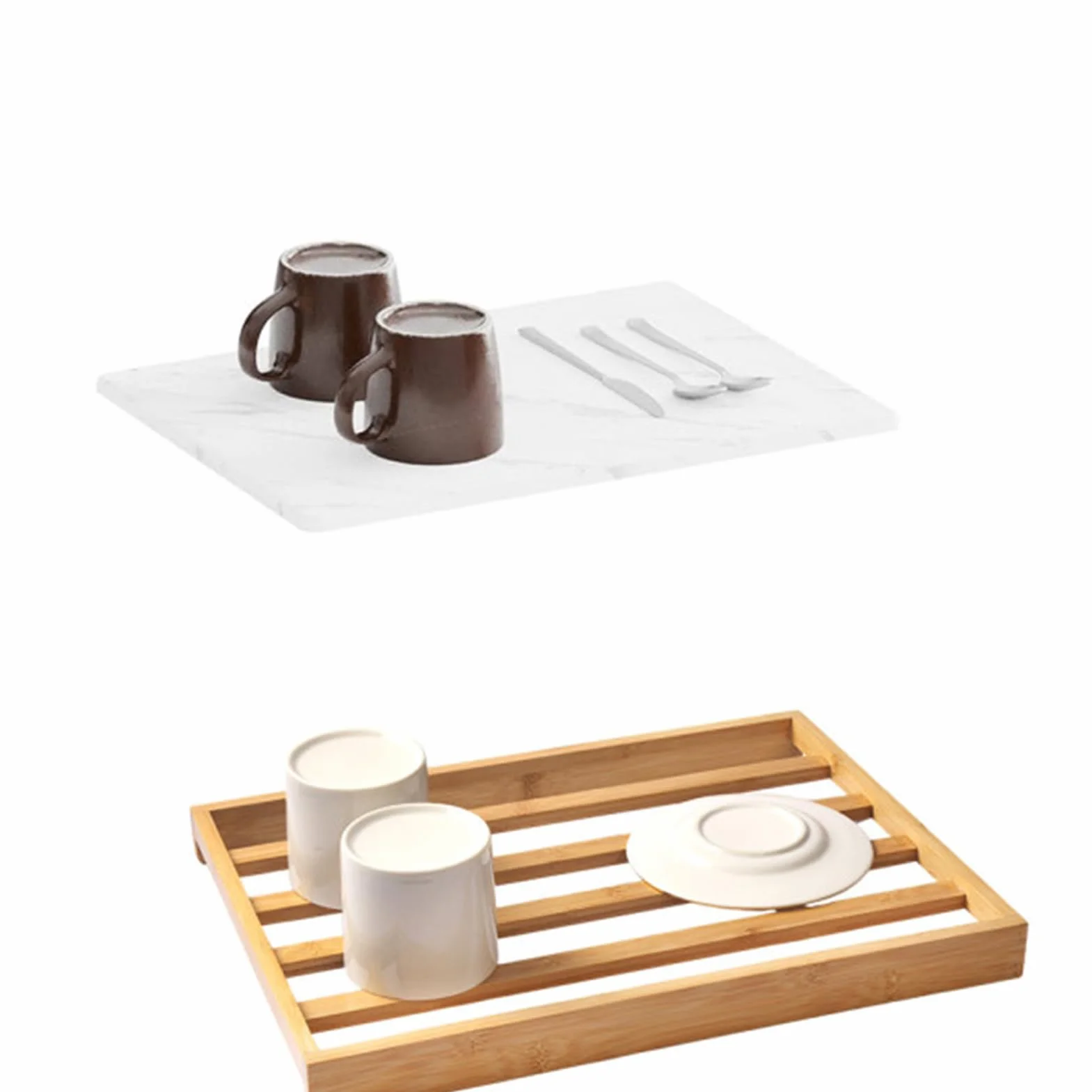 Mata do suszenia naczyń,Mata do suszenia naczyń Wielofunkcyjny naturalny | Mata do ociekania naczyń, kuchnia Blat kuchenny dla gospodarstw domowych