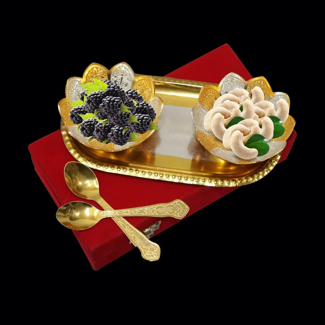 BRACOP Kubki deserowe z łyżkami, mini pucharek deserowy Metalowe kubki do lodów serwujące mini miski z łyżeczką Okrągły koktajl Przekąska Indian Bowl Footed Custard Bowls Kubek imprezowy wielokrotnego