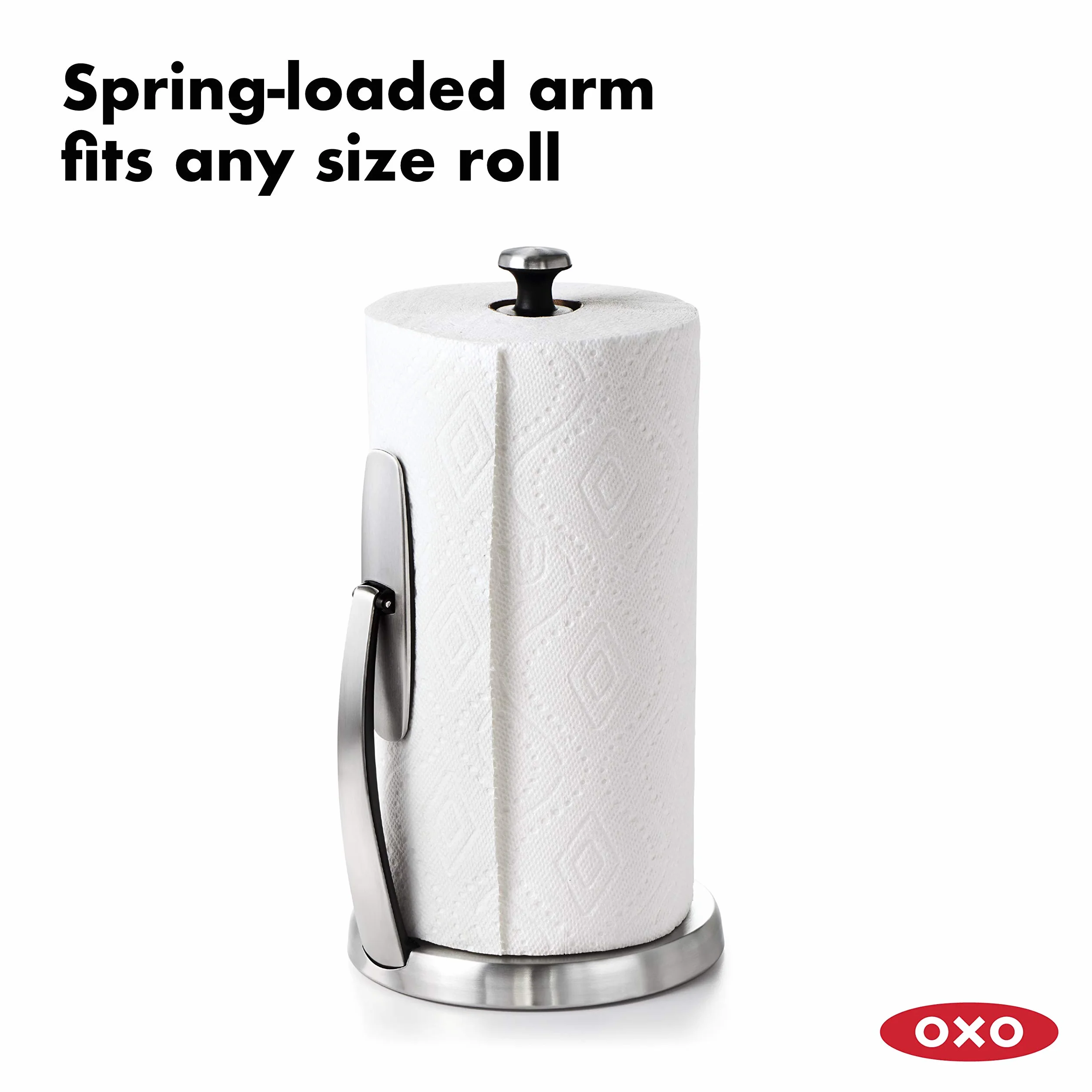 Oxo Simplytear Stojak na Ręczniki Srebrny 33 x 18 cm