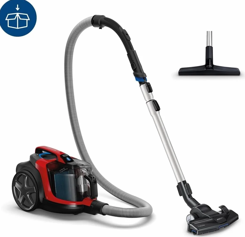 Philips PowerPro Expert Odkurzacz Bezworkowy 900W Filtr Allergy H13 Nasadka TriActive FC9729/09