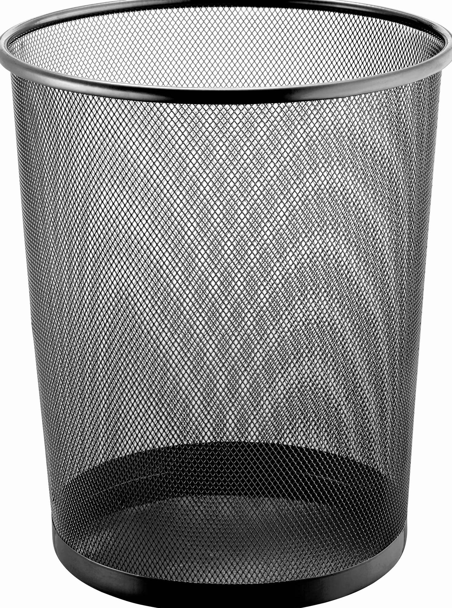 Helit siatka na odpady 15 l metal czarny