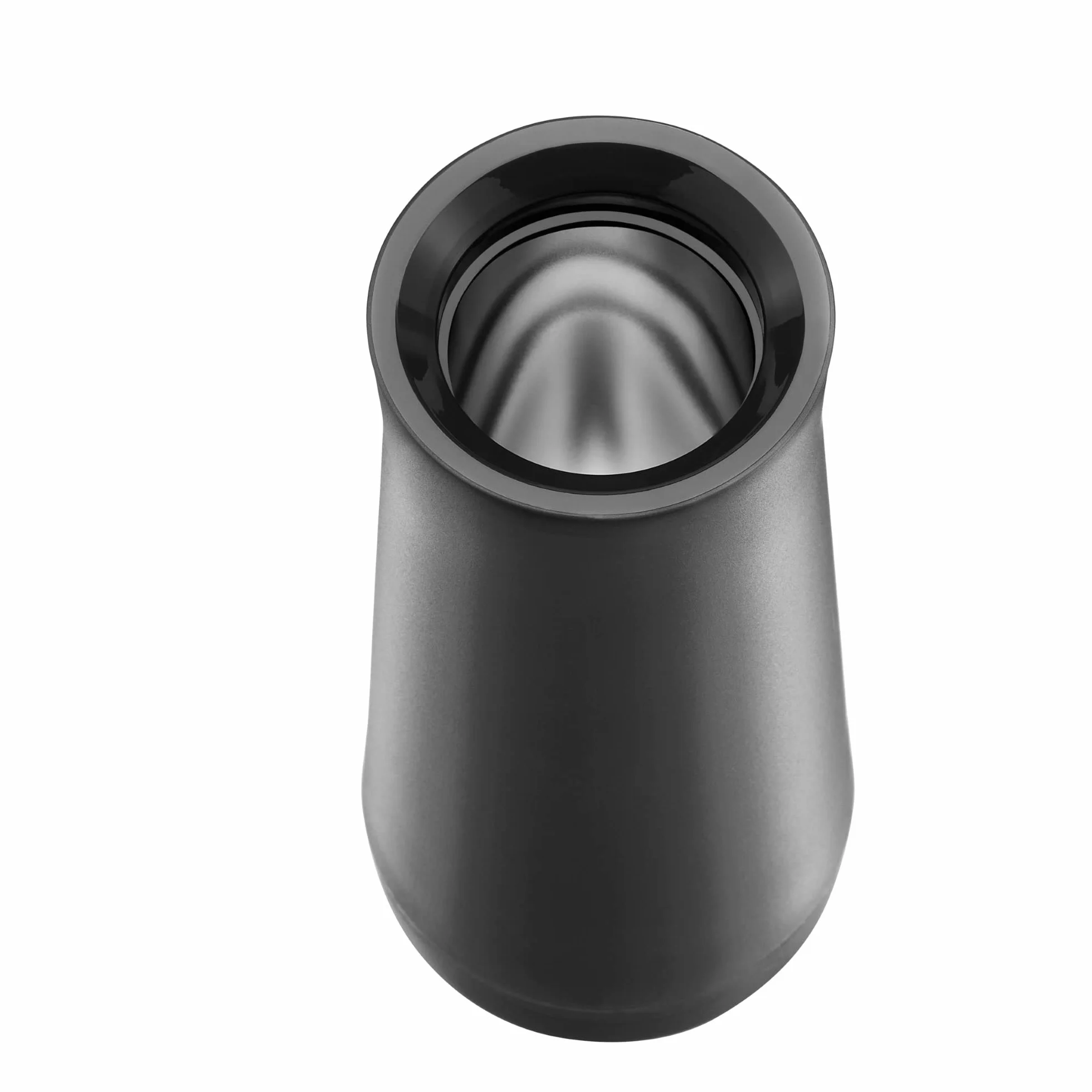 WMF Impulse kubek termiczny 350 ml, kubek termiczny z automatycznym zamknięciem, otwór do picia 360°, utrzymuje napoje ciepłe/zimne przez 1-2 h, ciemnoszary