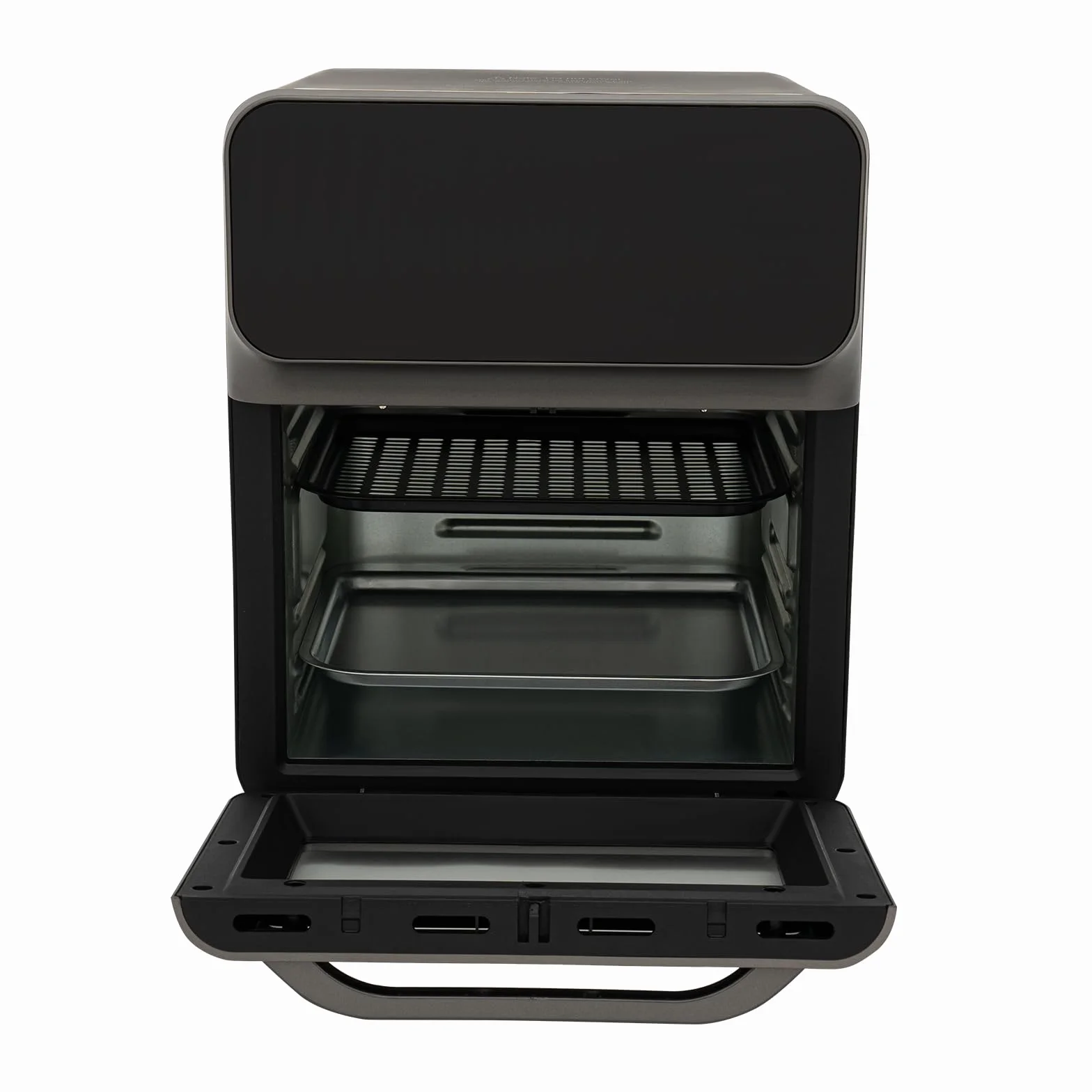 Mini piekarnik 13 l, piec do pizzy z termoobiegiem 3 w 1, piekarnik elektryczny do pieczenia i grillowania, z 2 blachami do pieczenia i 50 pojemnikami na ciasto, grzałka górna/dolna,