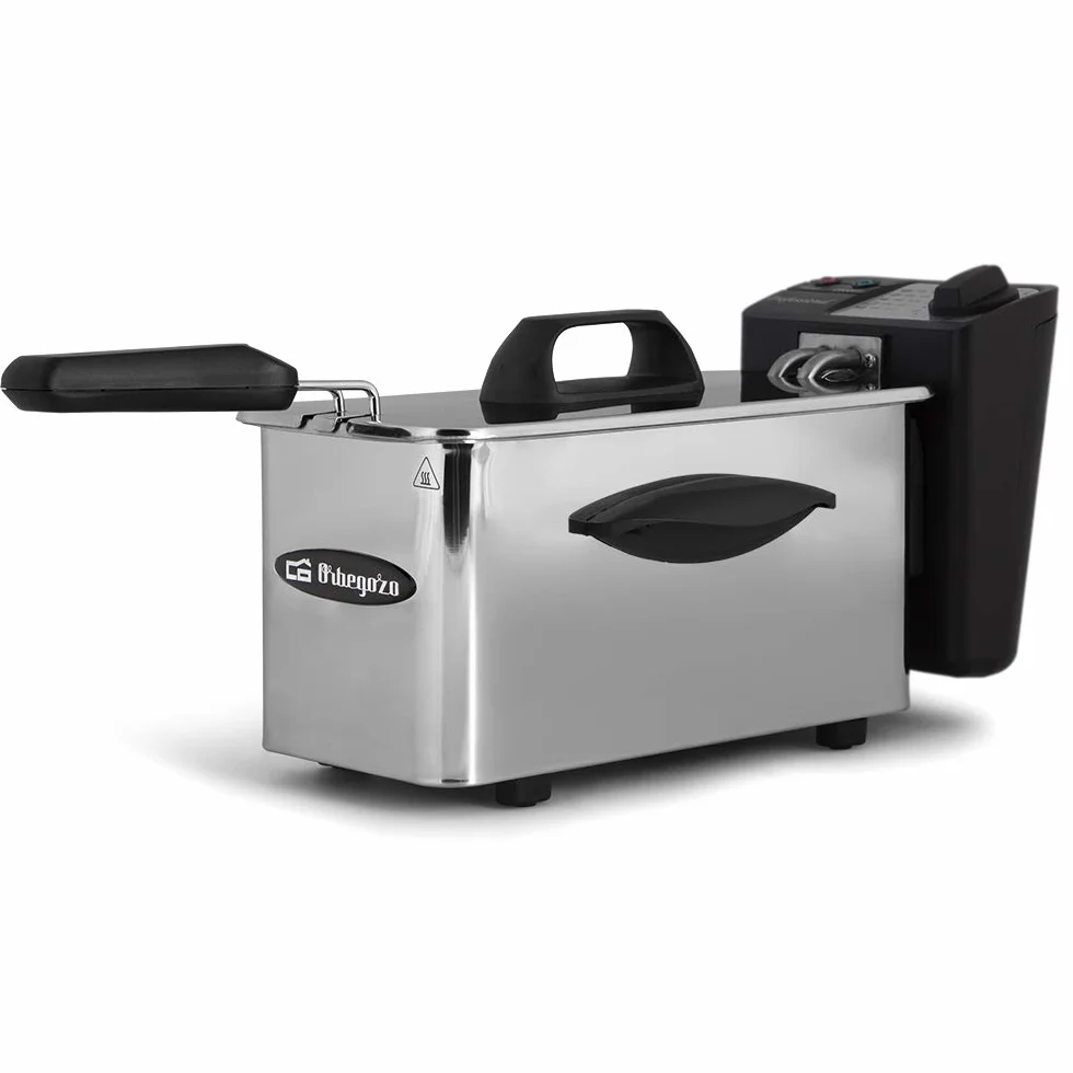 Orbegozo - Fryer Fondue Fdr16, 900 W, 1,5 l, stal nierdzewna, nieprzywierająca, 6 patyczków