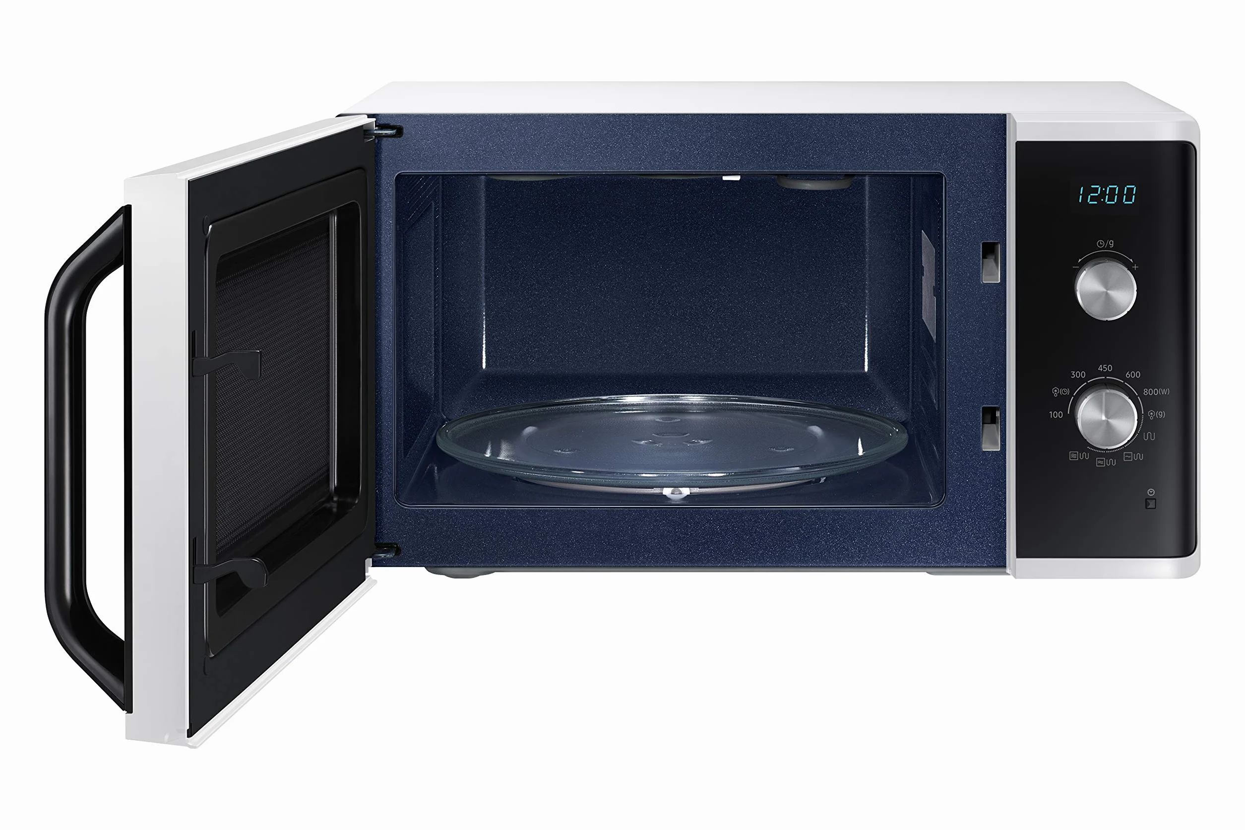 Samsung Microonde MG23K3614AW kuchenka mikrofalowa, 23 litry, 800 W, grill 1100 W, biały