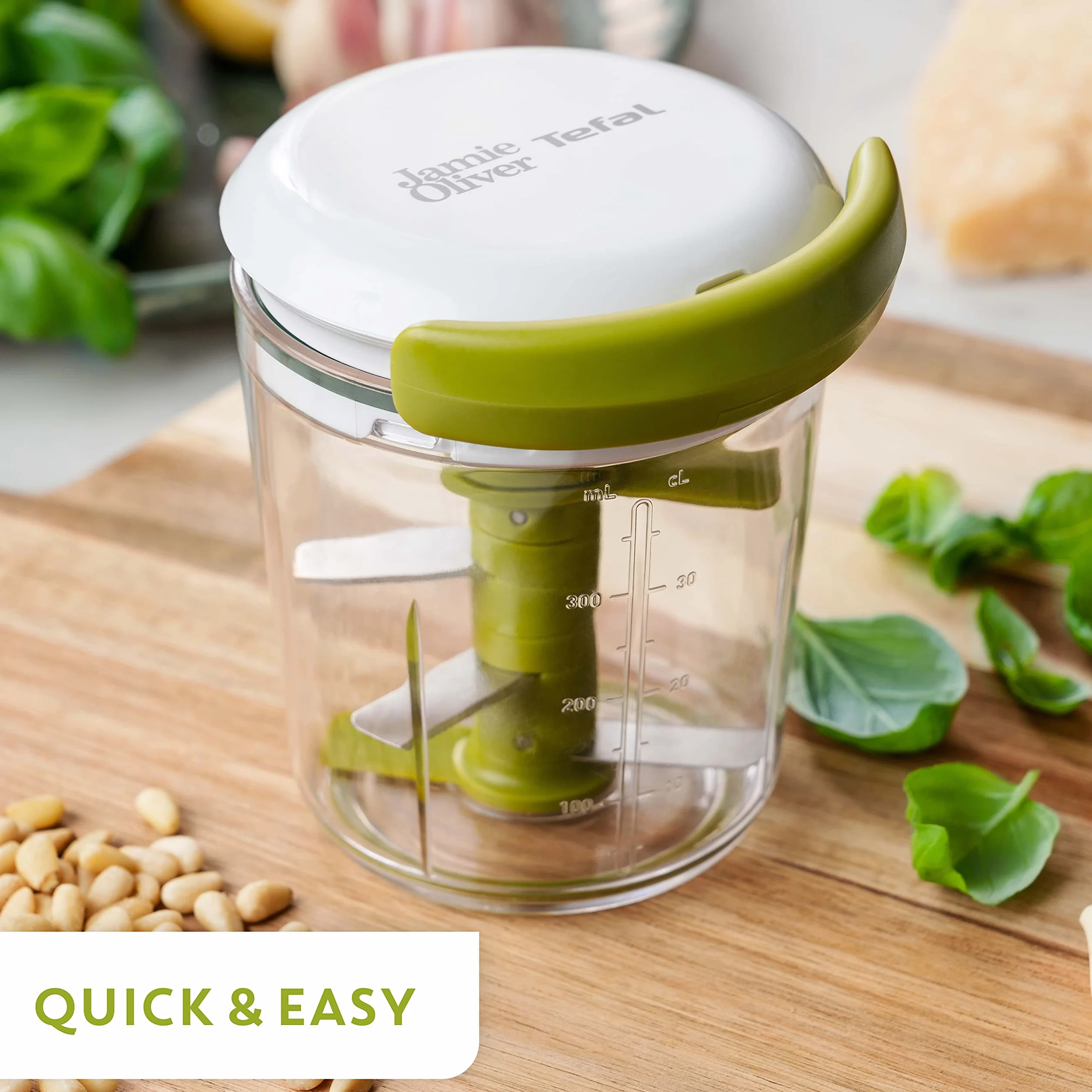 Tefal Jamie Oliver Rozdrabniacz Uniwersalny, Wielokolorowy, 450 ml