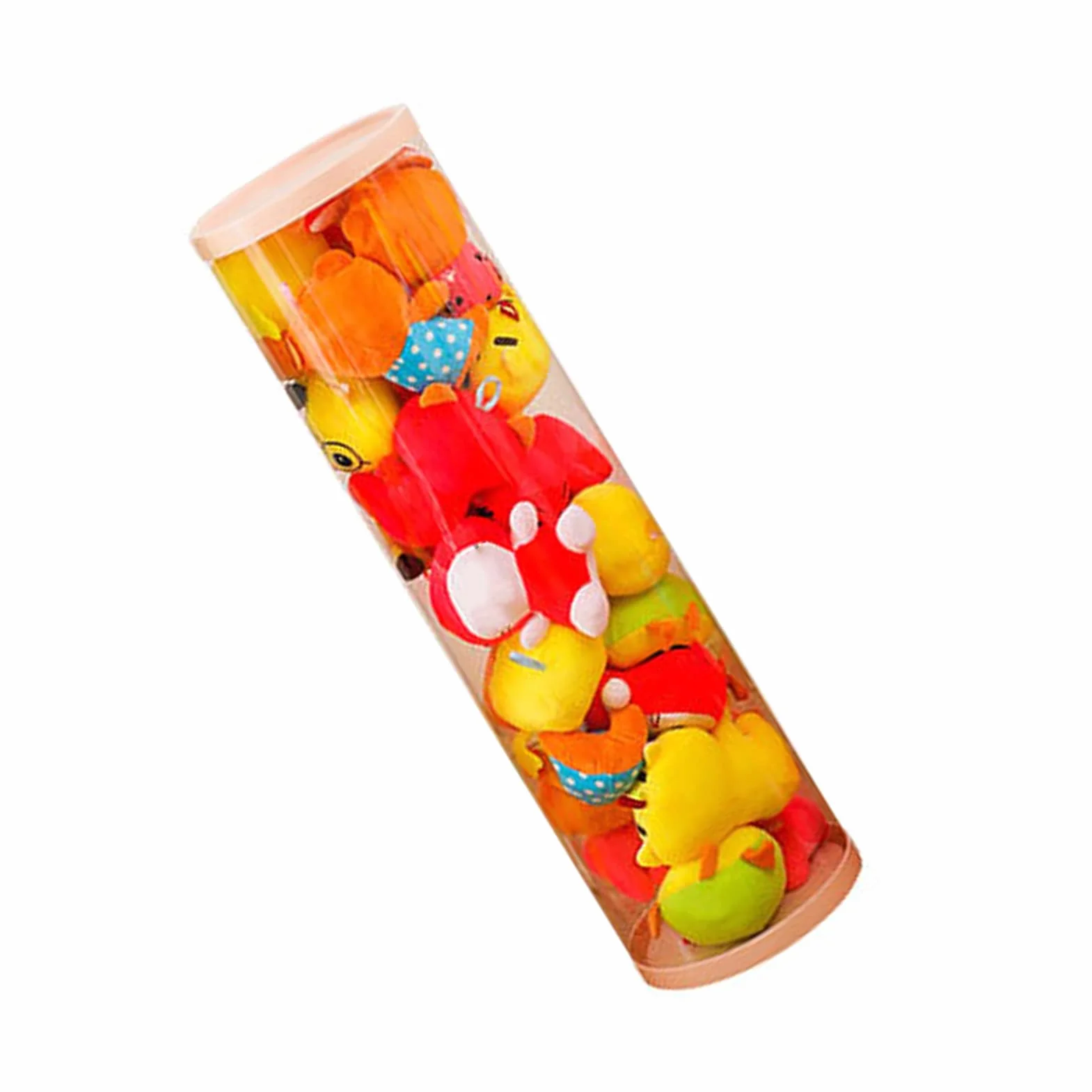 AMONIDA Wiadro do Przechowywania Lalek o Dużej Pojemności, Przezroczysty PVC, Obrotowy Organizer do Ekspozycji Zabawek dla Domu 26 Cm (90 cm / 35,4 cala)