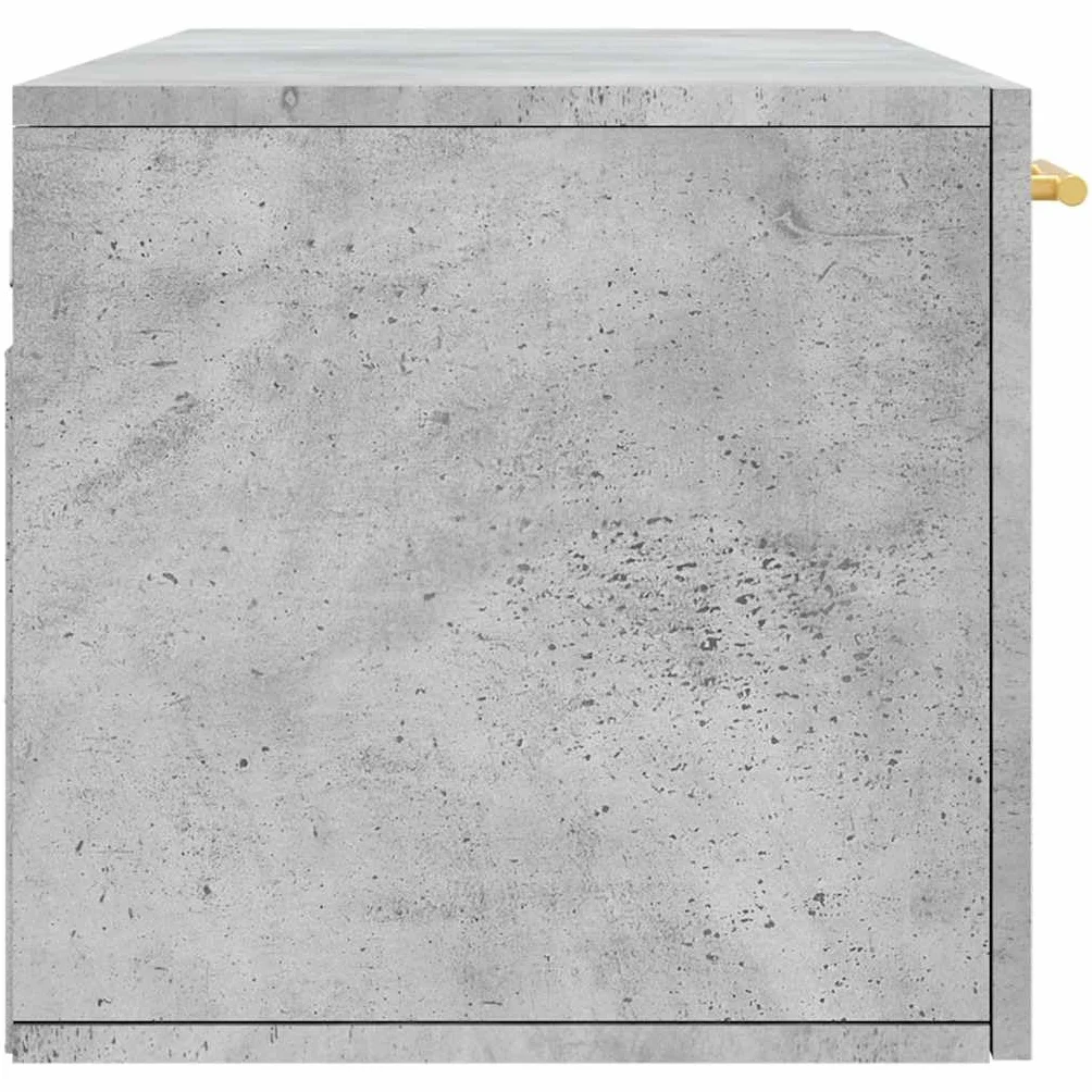 vidaXL Szafka wisząca szarość betonu 100x36,5x35 cm