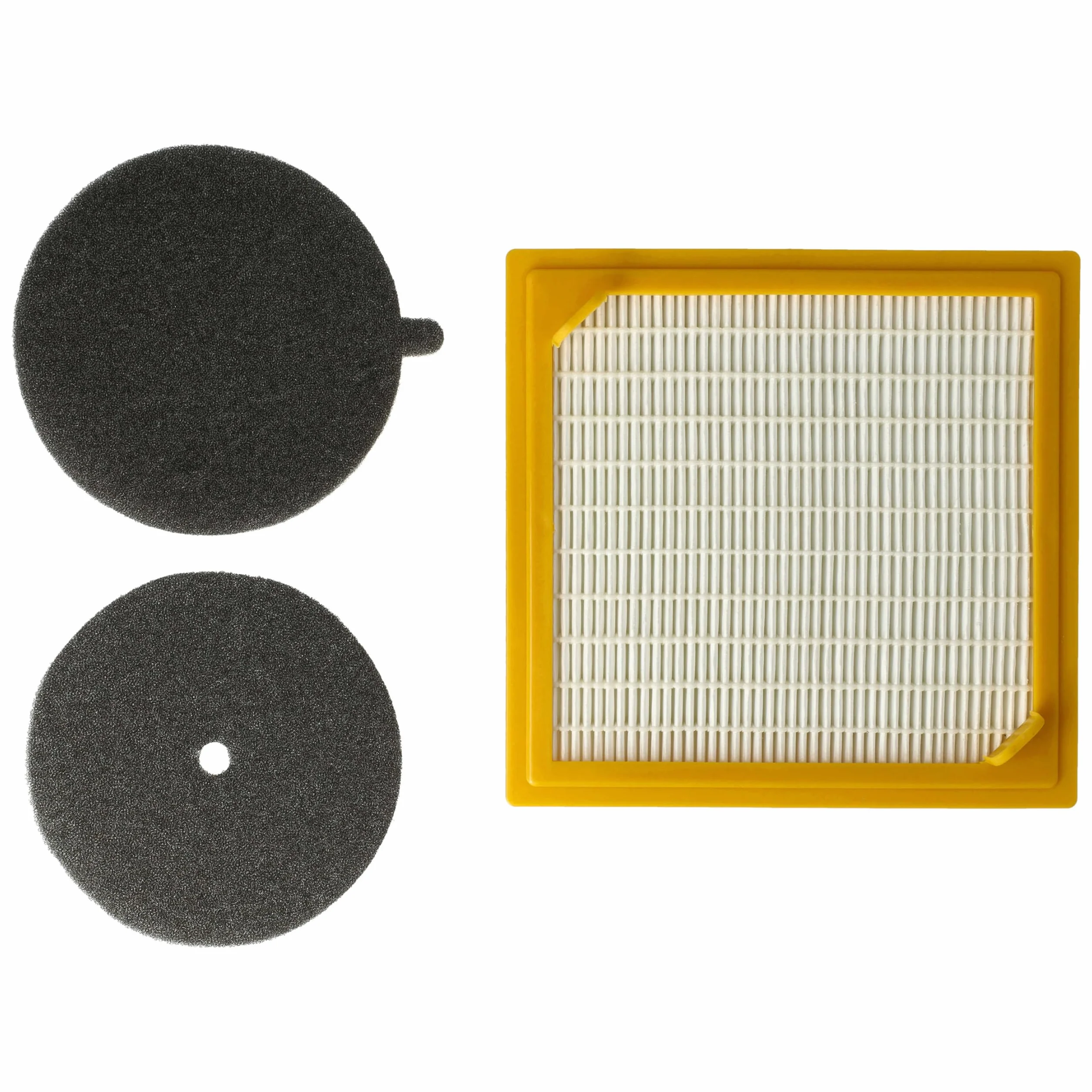 vhbw Zestaw filtrów kompatybilnych z Hoover TS2213 001, TS2265 001, TS2266 011, TS2272 011, TS2308 001, TS2351, U27 Sensory odkurzacz - zamiennik do 09205469