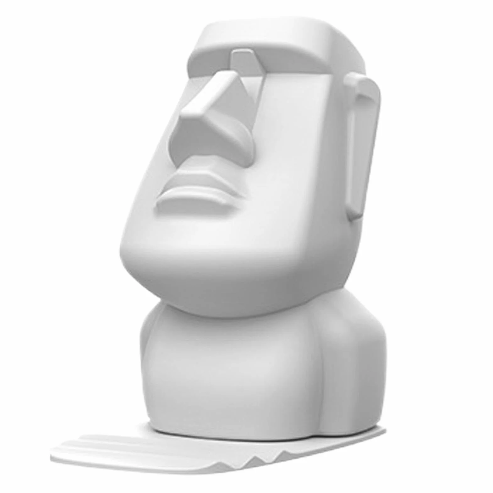 Easter Island Statue Glasses Holder Easter Island Head Eyeglass Stand, Unique Eyewear Display for Nightstand, Desktop, Home Displays Bookshelf Decoration, ABS