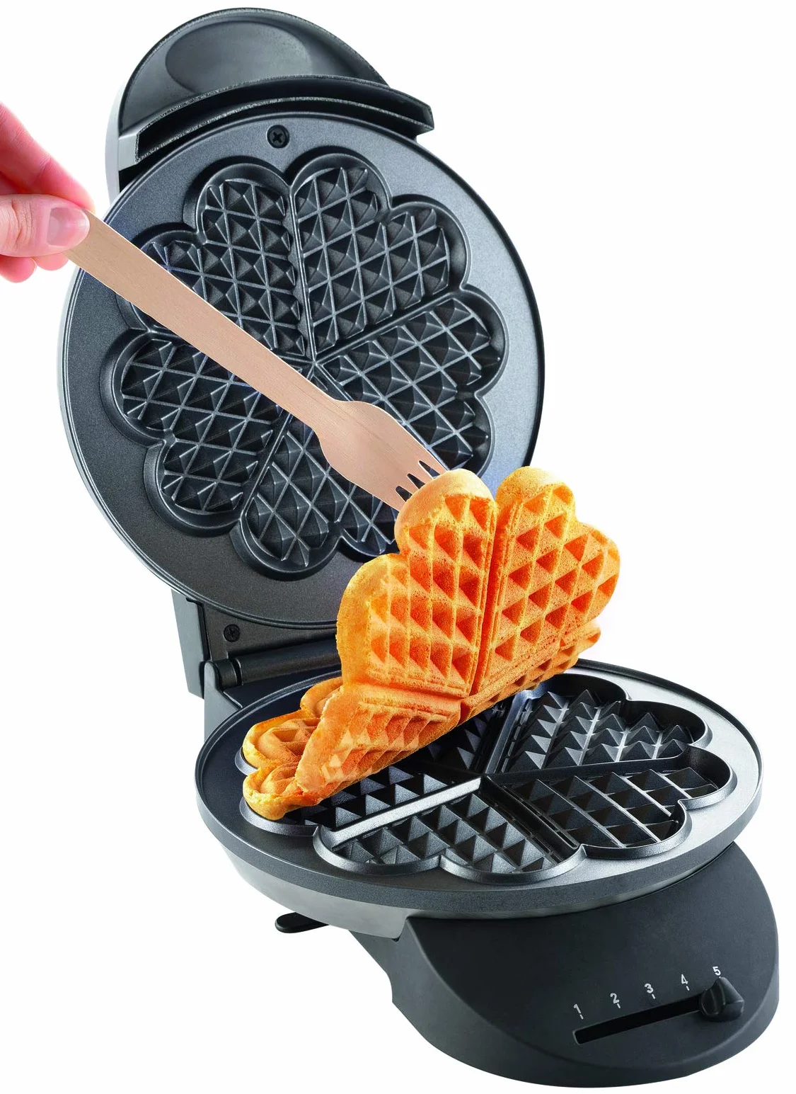 Tefal Gofrownica w kształcie serca WM310D 1000 W