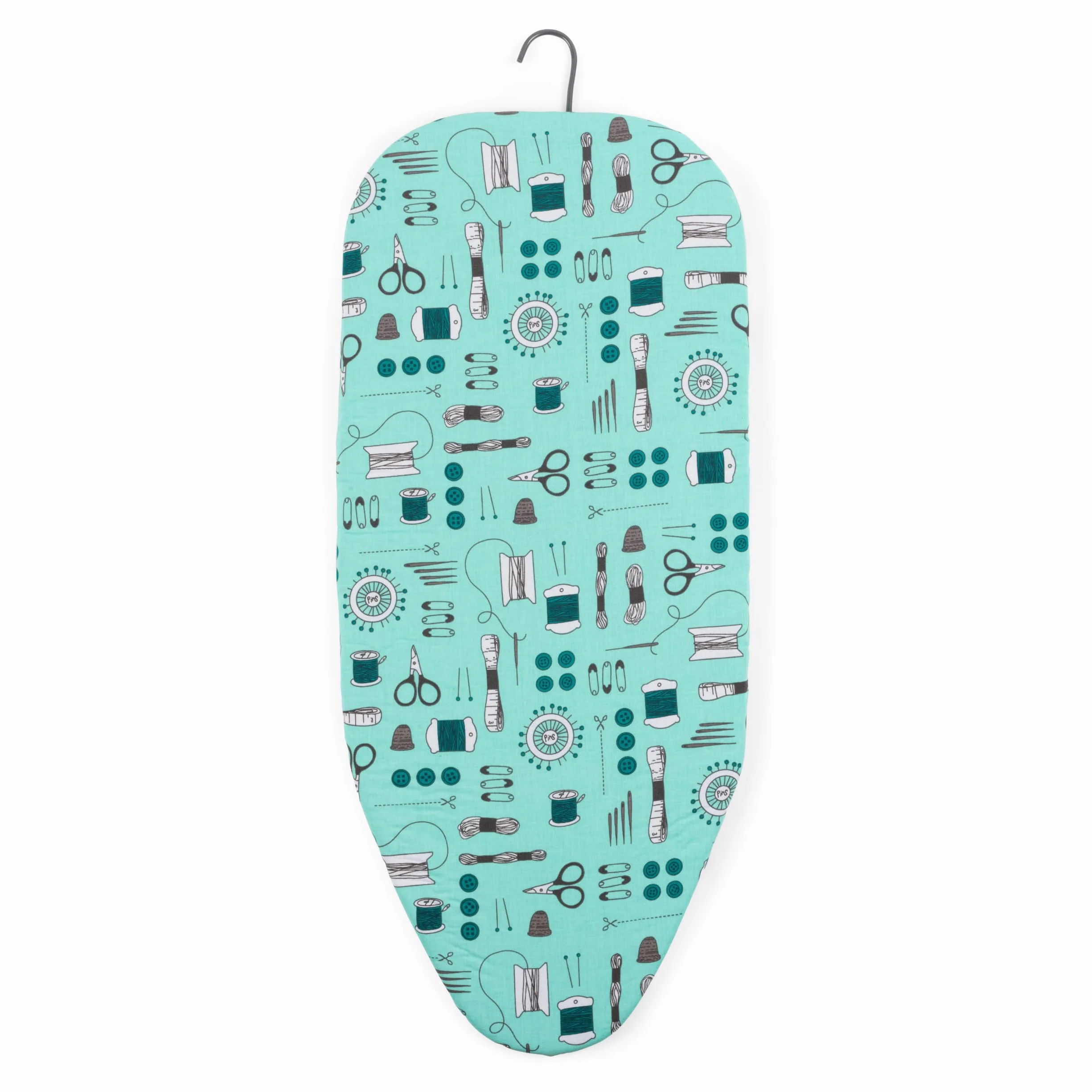 Beldray® LA023735SEW Deska do prasowania na blat, 73 x 31 cm, nadruk przedstawiający przybory do szycia