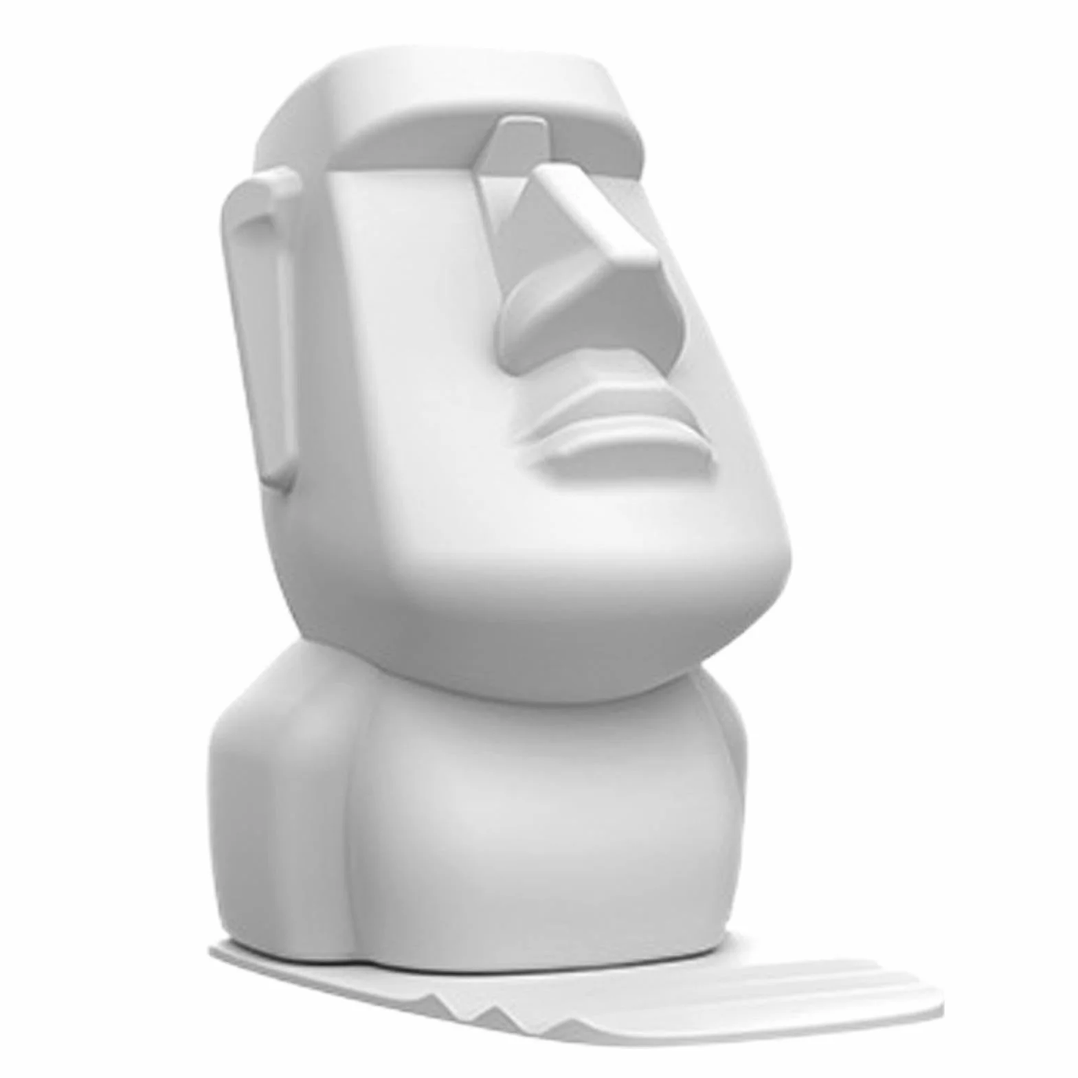Easter Island Statue Glasses Holder Easter Island Head Eyeglass Stand, Unique Eyewear Display for Nightstand, Desktop, Home Displays Bookshelf Decoration, ABS