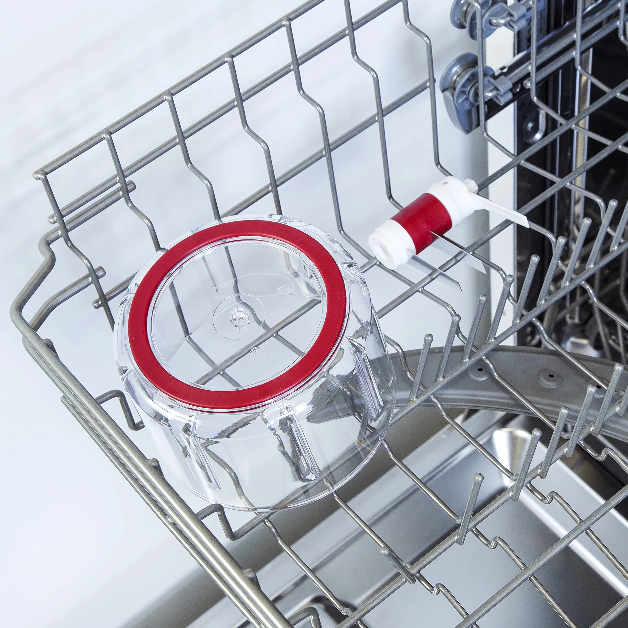 Zyliss Robot kuchenny Easy Pull – nadaje się do mycia w zmywarce, ręczny robot kuchenny z uchwytem, o kompaktowej konstrukcji do szybkiego krojenia i krojenia w kostkę