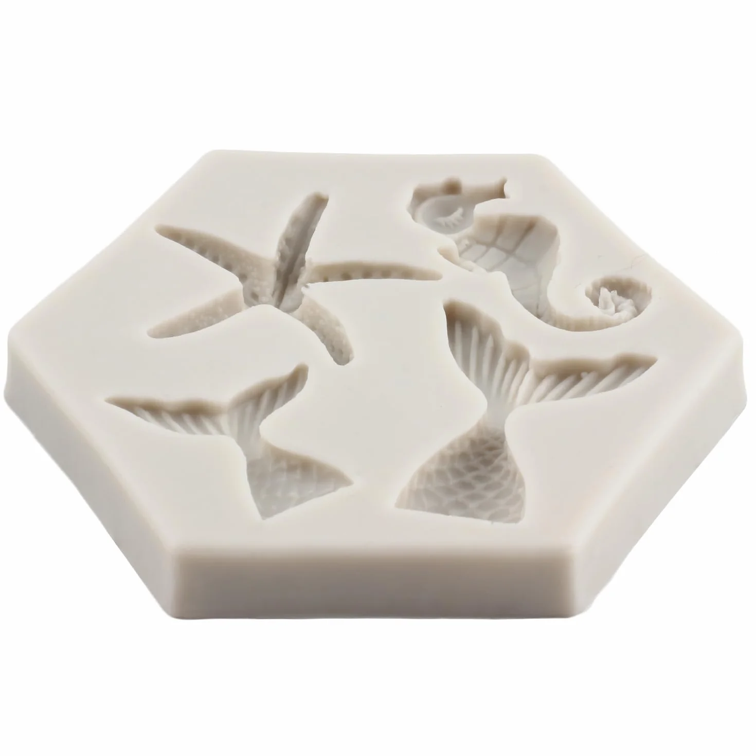 Motyw morski forma do kremówki, muszla muszla, rozgwiazda, silikonowe formy do pieczenia, konik morski, ogon syreny, formy do dekoracji ciast, ozdoba na babeczki, cukierki, czekolada, guma,