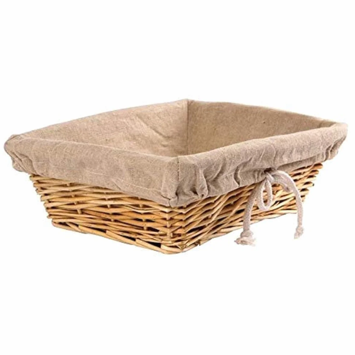 Wiklina prostokątny kosz 95 x 315 x 230 mm przechowywanie żywności zastawa stołowa